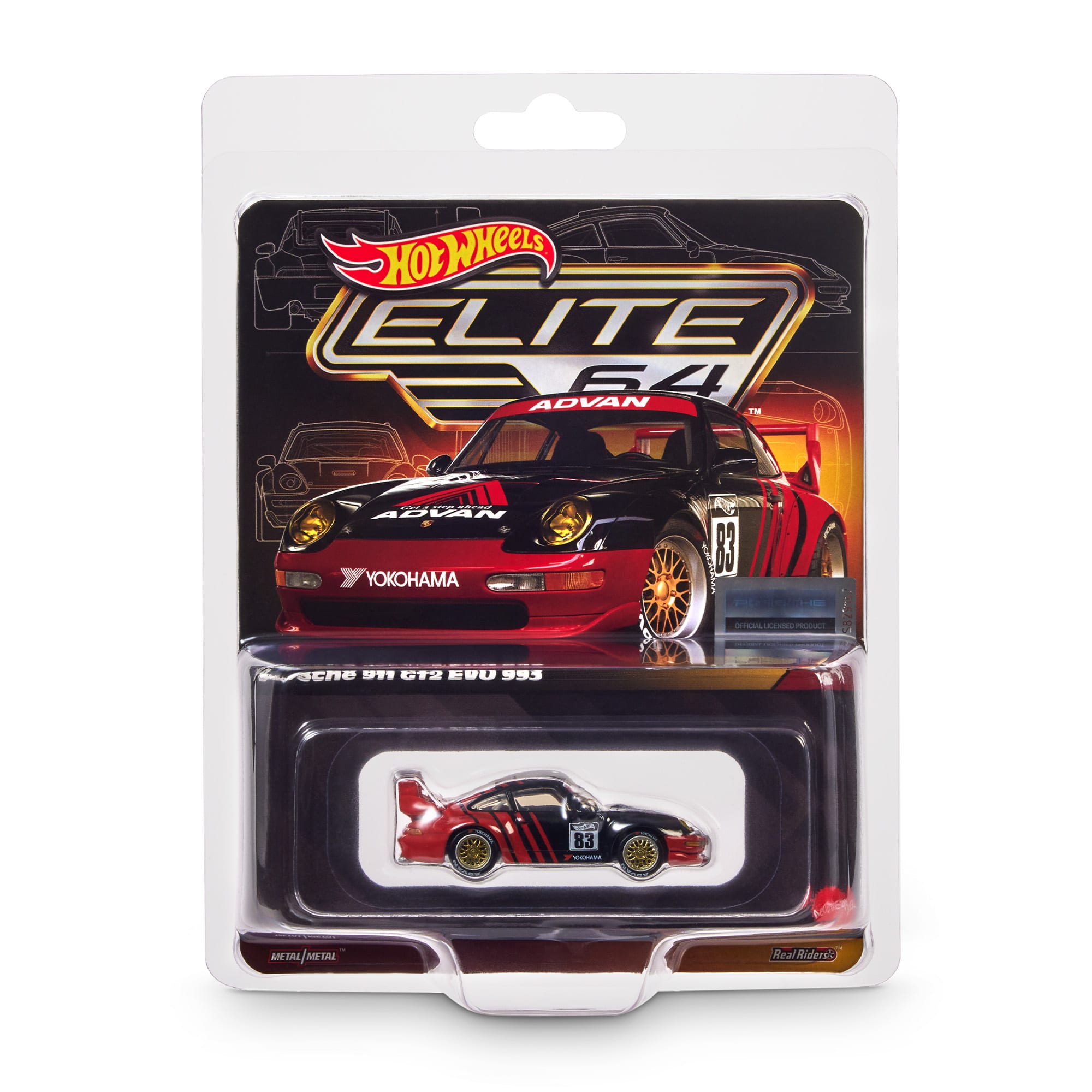 Hot Wheels Elite 64 Porsche 911 GT2 EVO 993 - Image 18