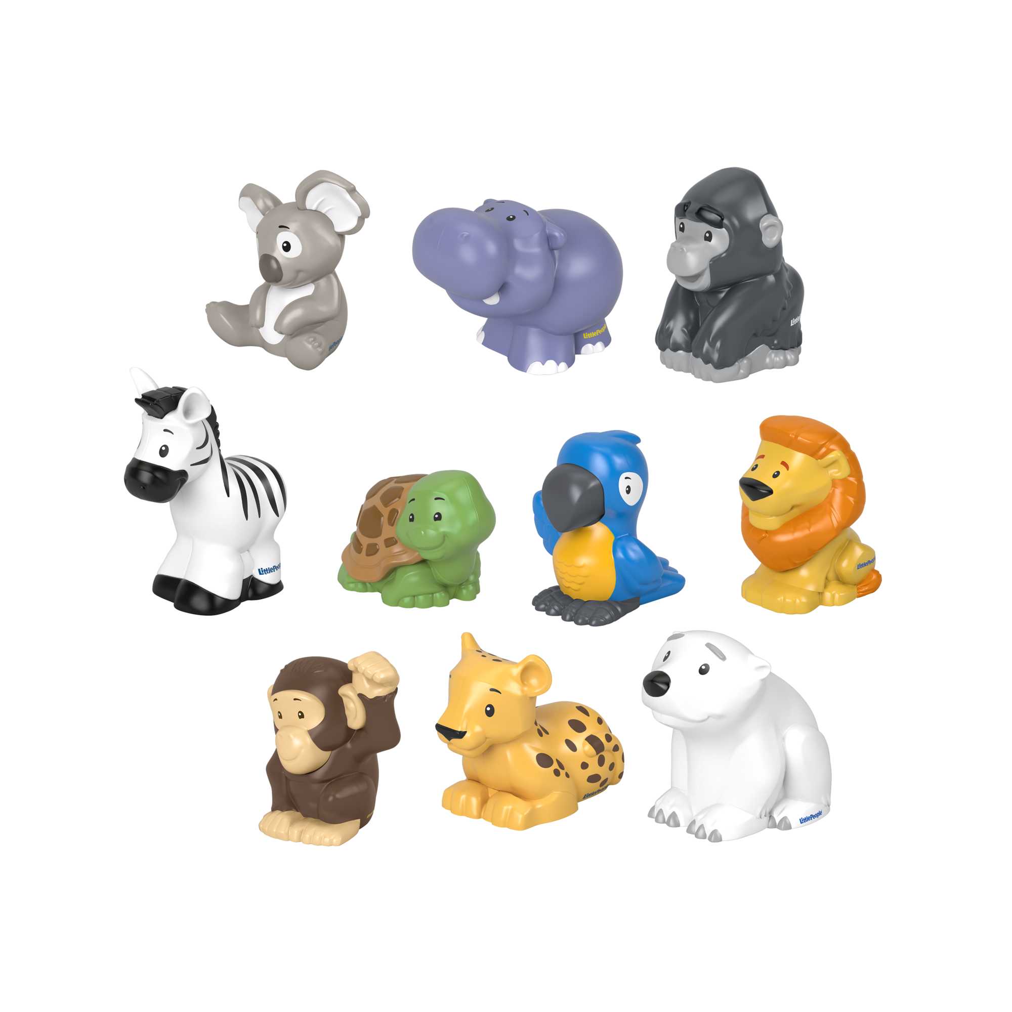 Fisher-Price® Little People® Coffret de 10 Figurines D'Animaux - Image 3