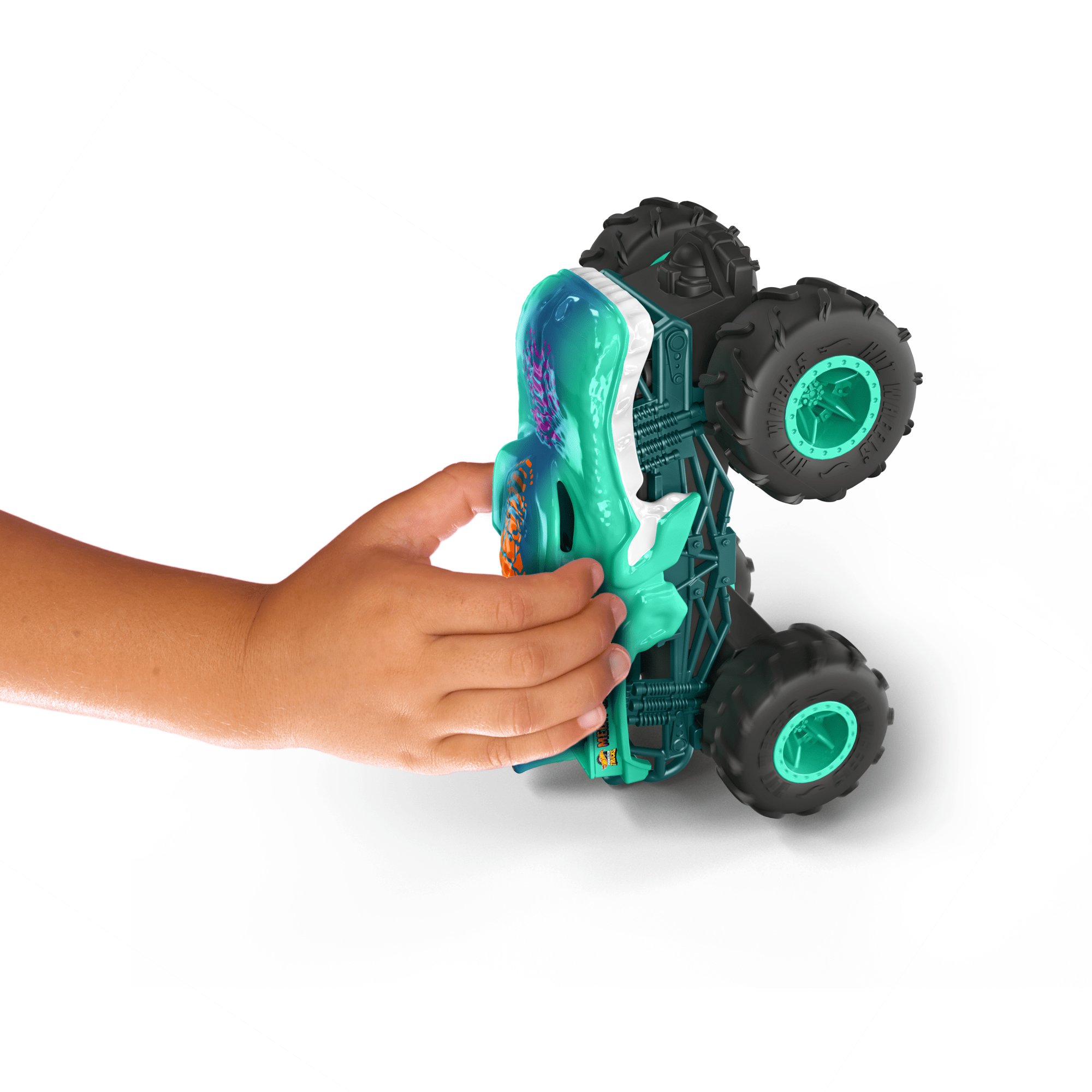 Hot Wheels Monster Trucks 1:24 Scale MEGA-Wrex RC Vehicle - Image 6