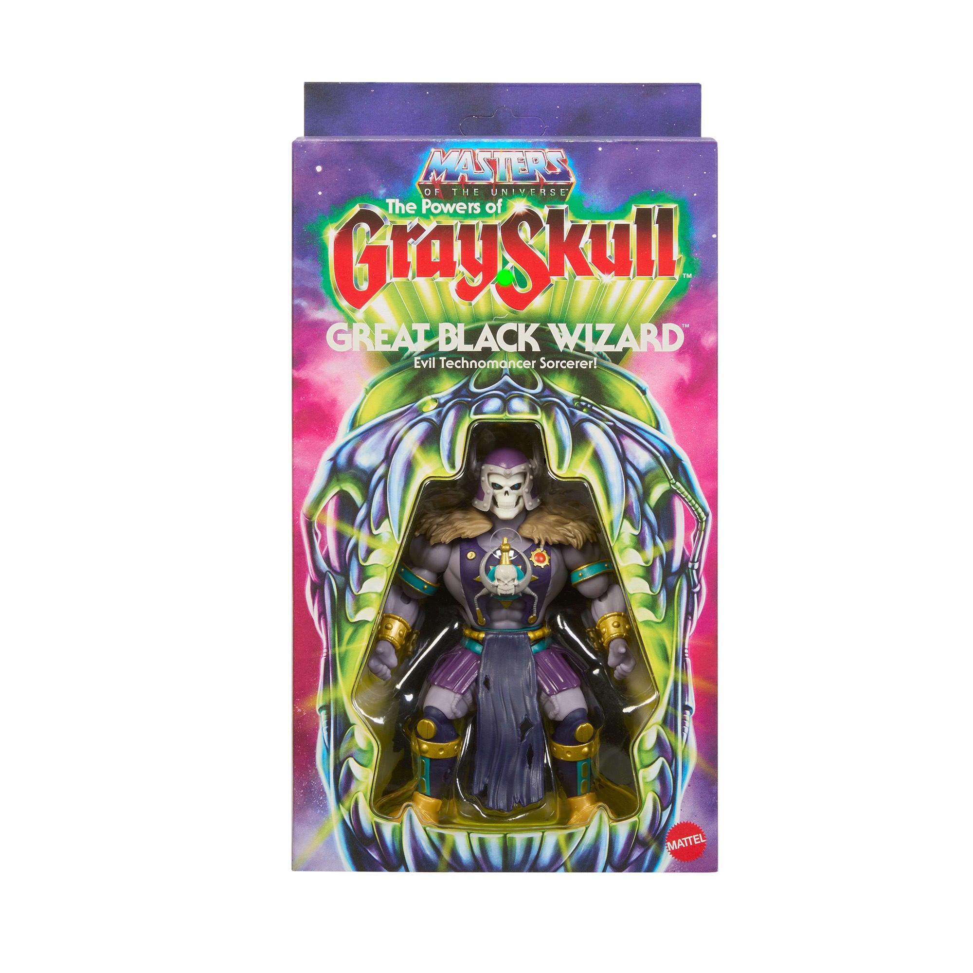 Masters of the Universe Origins Great Black Wizard Action Figure - Image 4