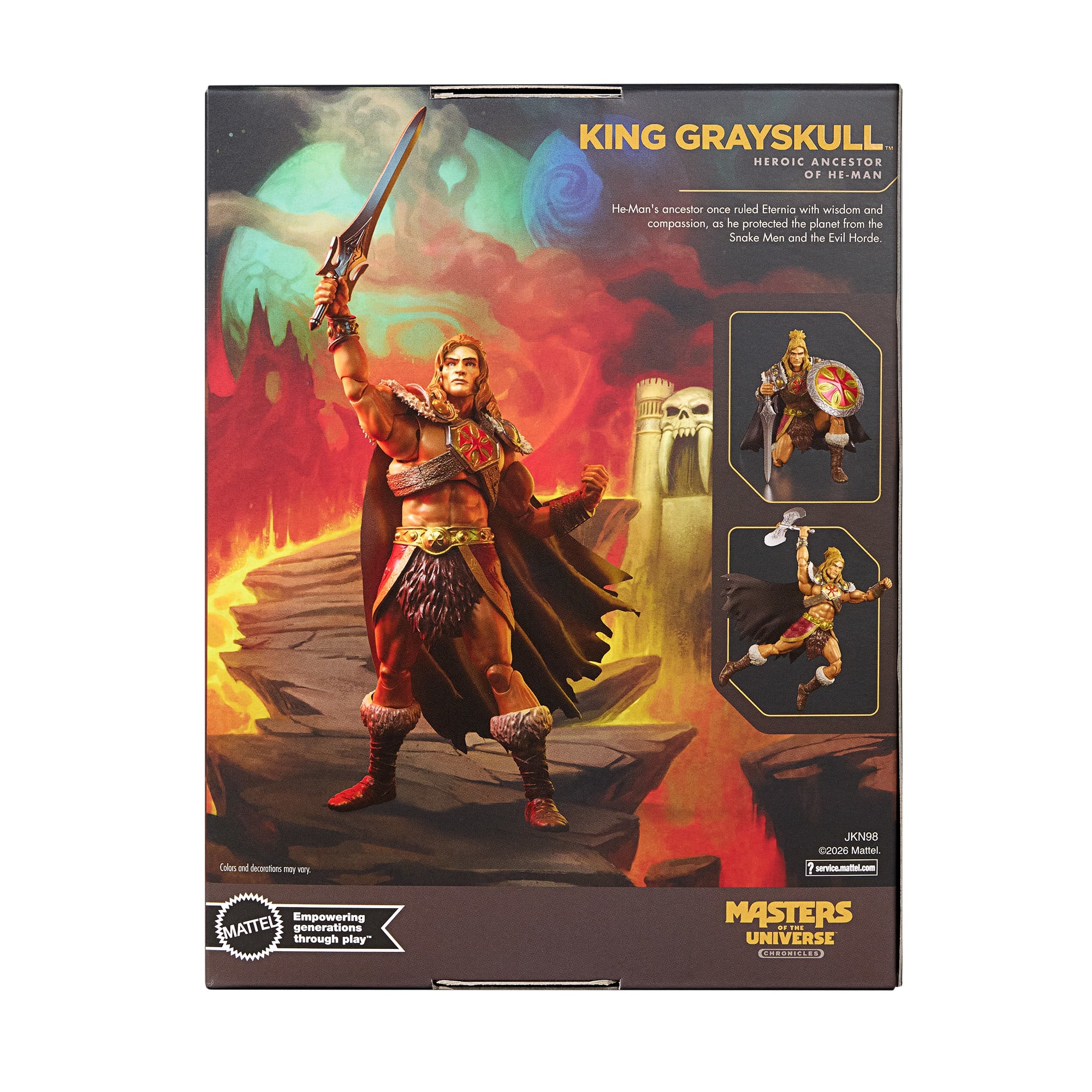 Masters of the Universe Chronicles King Grayskull Figure - Image 10