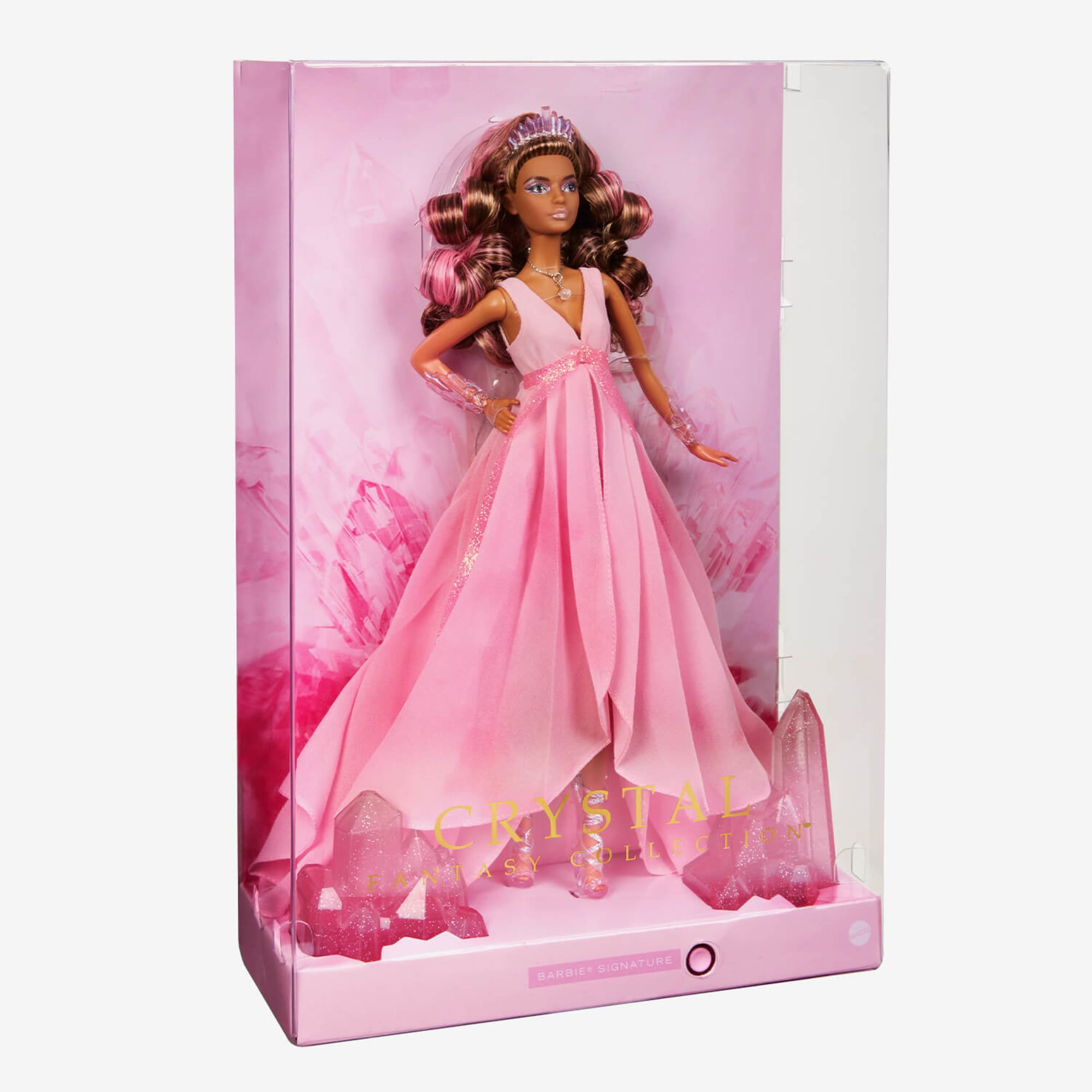 Barbie Crystal Fantasy Collection Rose Quartz Doll - Image 15