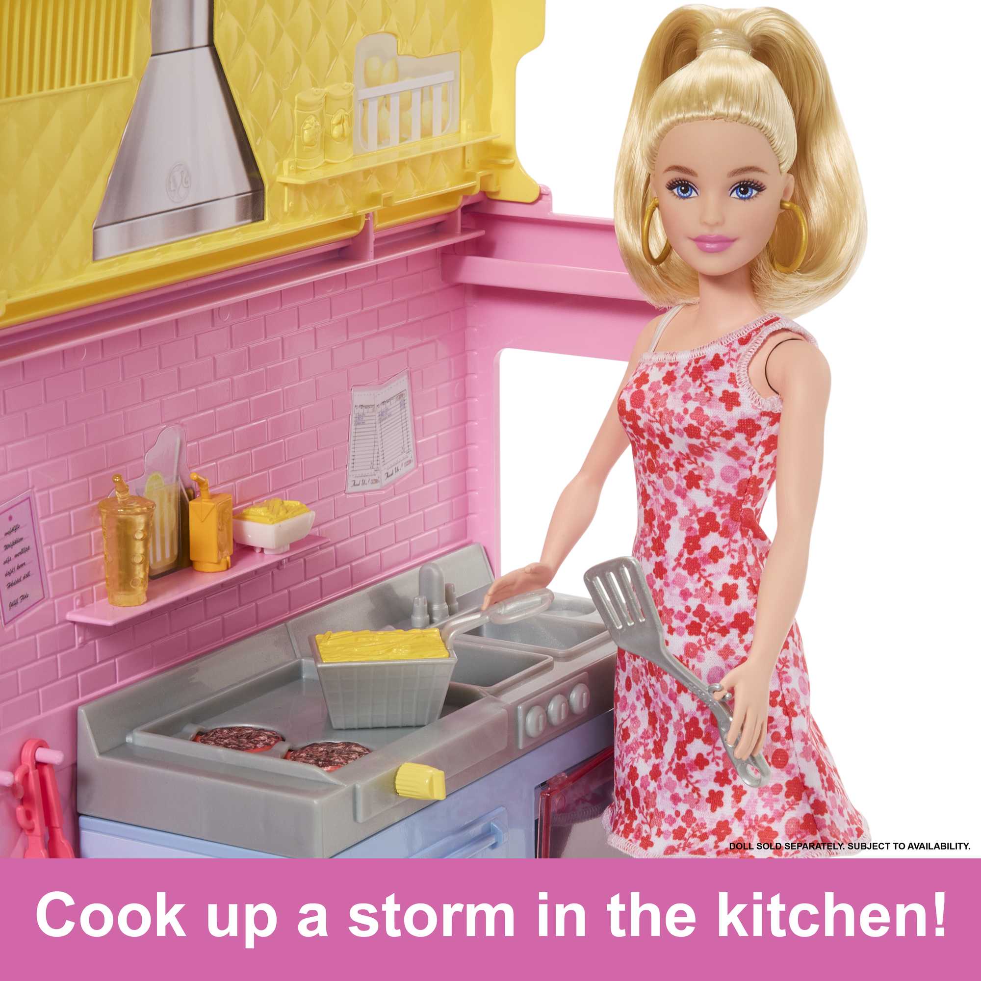 Barbie Sets. Lemonade Truck Playset With 25 Pieces - Image 5