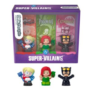 Coffret Collector Little People Super-Vilains Dc-3 Figurines