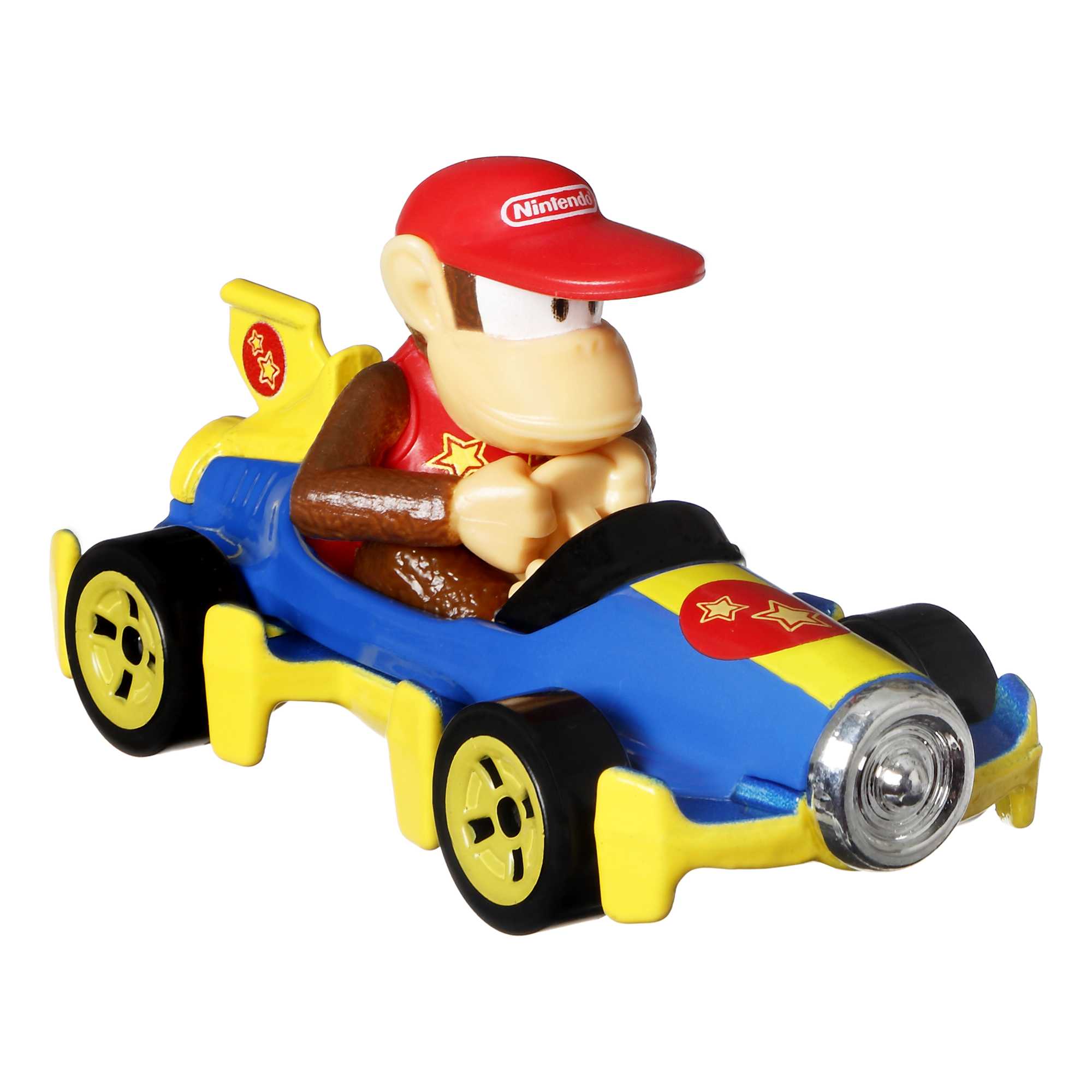 Hot Wheels Mario Kart Set Of 4 Toy Character Vehicles. Includes 1 Exclusive Mario Toy - Image 5