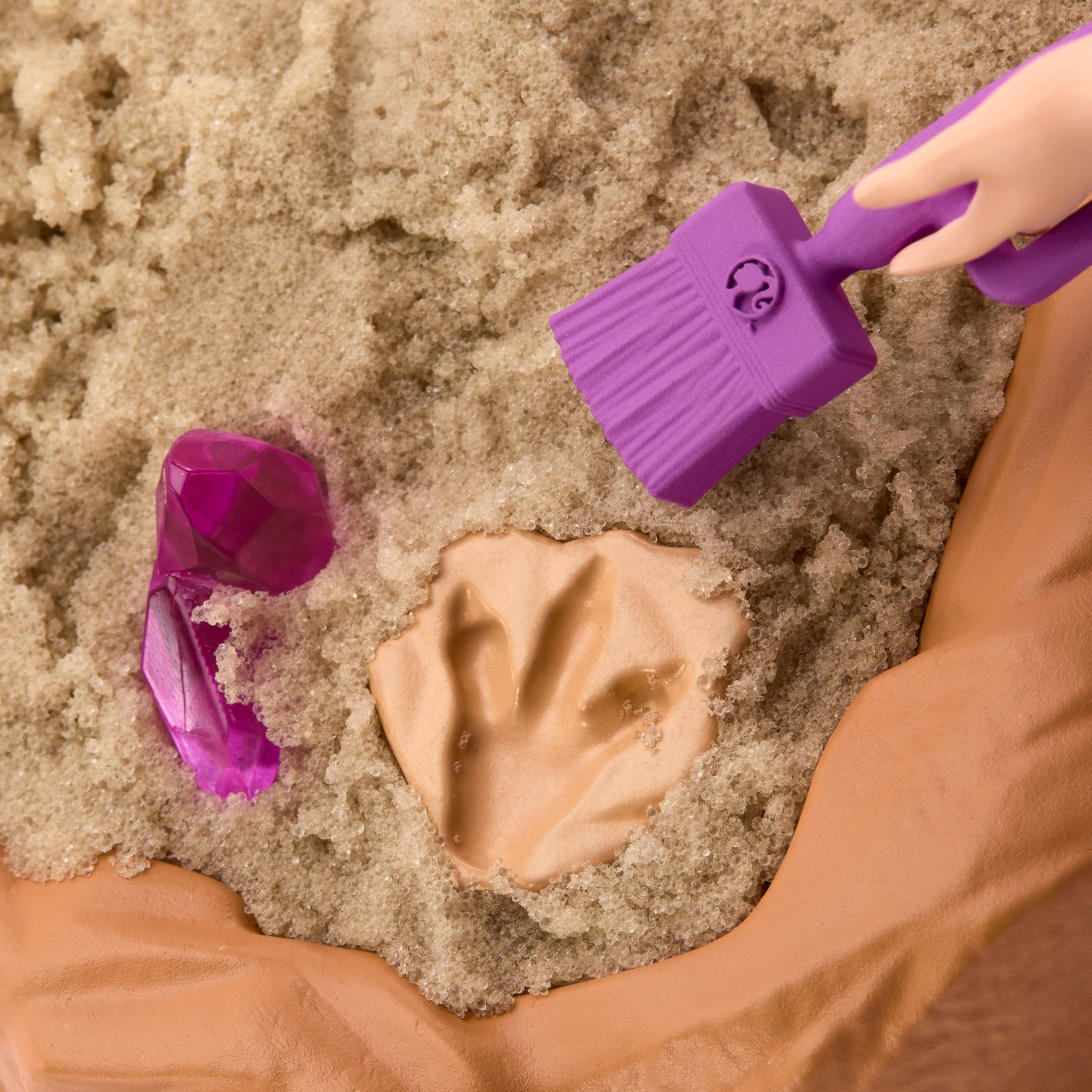 Barbie Careers Fashion Doll. Stem Paleontologist With Baby Dino. Themed Outfit. Dough & Sand Playset - Image 4