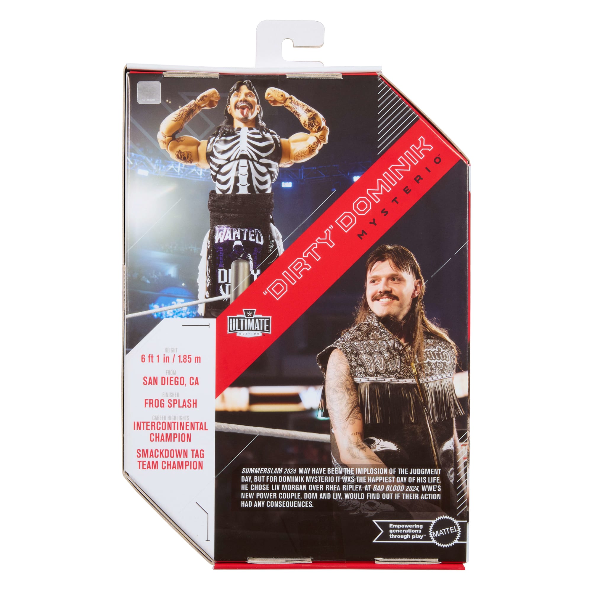 WWE Ultimate Edition Dirty Dominik Mysterio Action Figure & Accessories Set. 6-Inch Collectible - Image 6