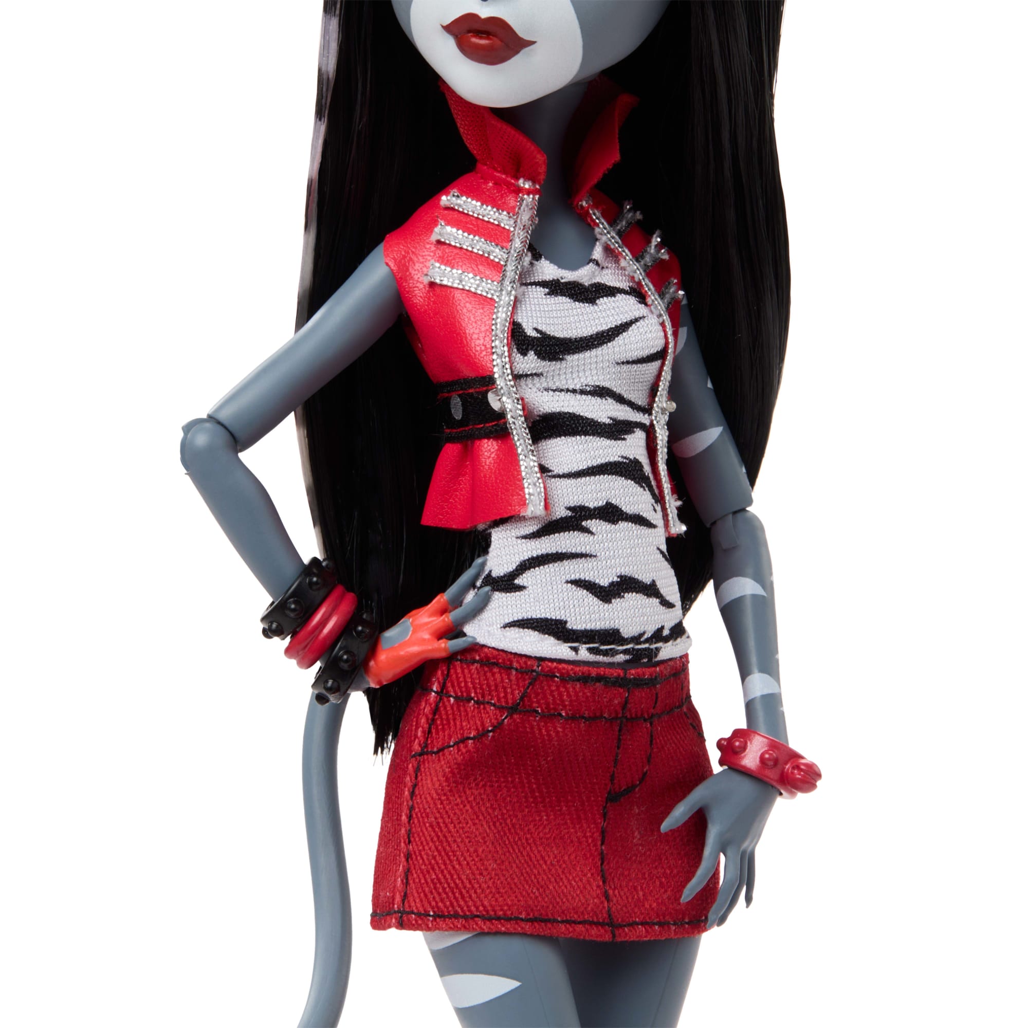 Monster High Boo-Riginal Creeproduction Meowlody And Purrsephone Dolls With Diary And Doll Stands - Image 4