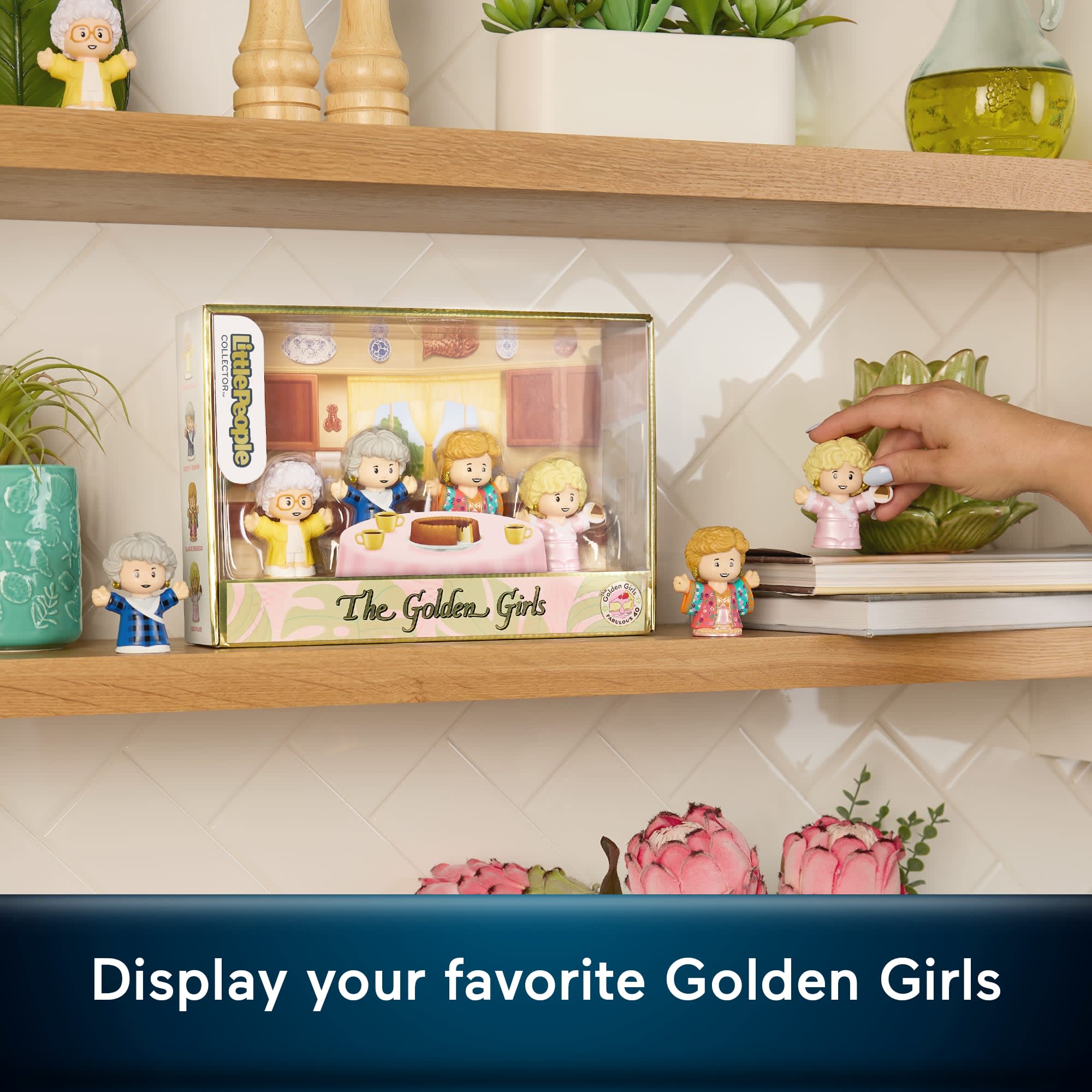Little People Collector The Golden Girls Late Night Cheesecake. 40Th Anniversary Set For Adults & Fans - Image 3
