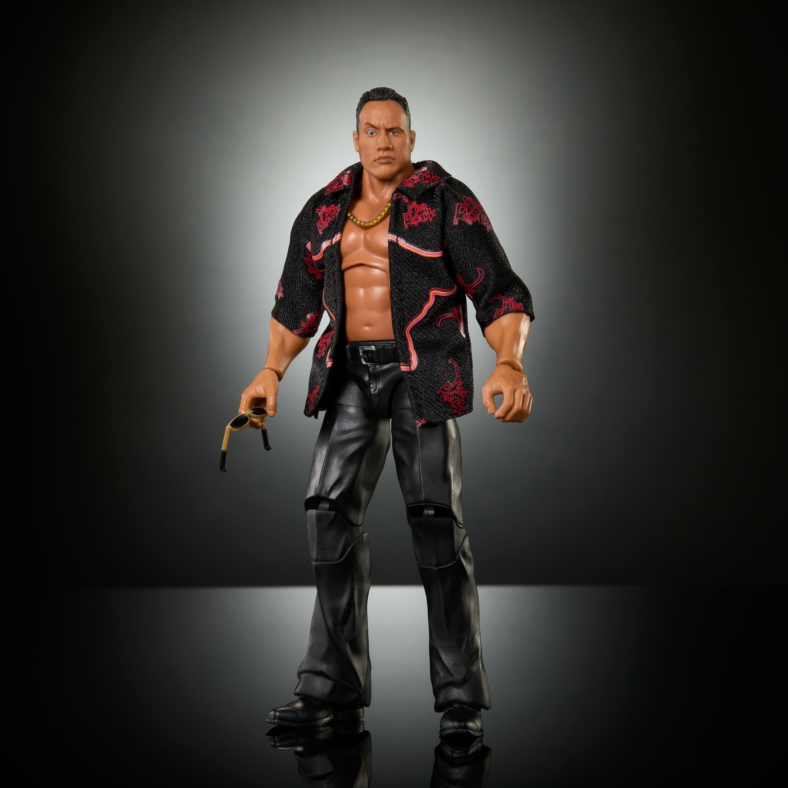 WWE Monday Night War Elite Collection The Rock Action Figure - Image 3