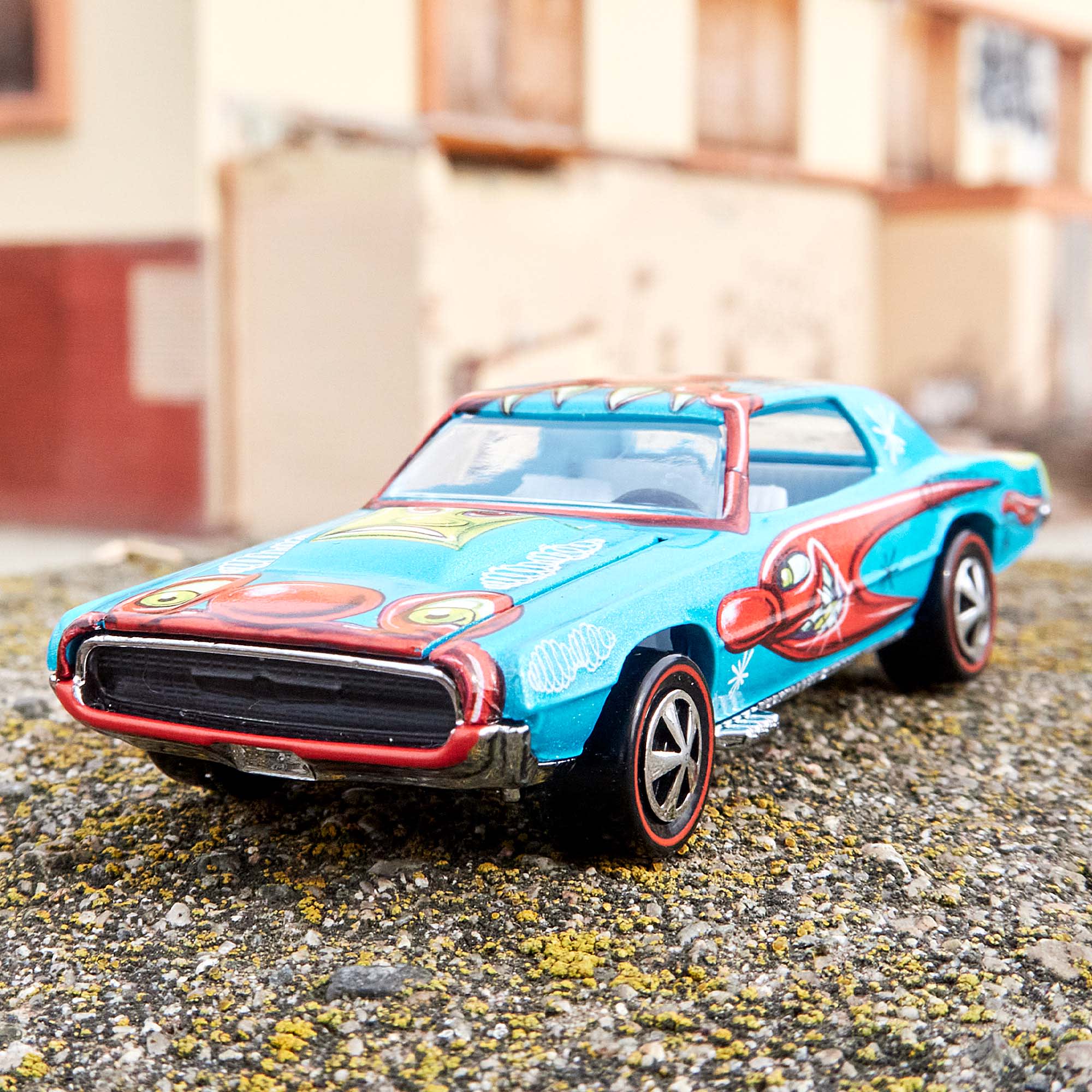 Hot Wheels x Kenny Scharf Signed Custom T-Bird - Image 14