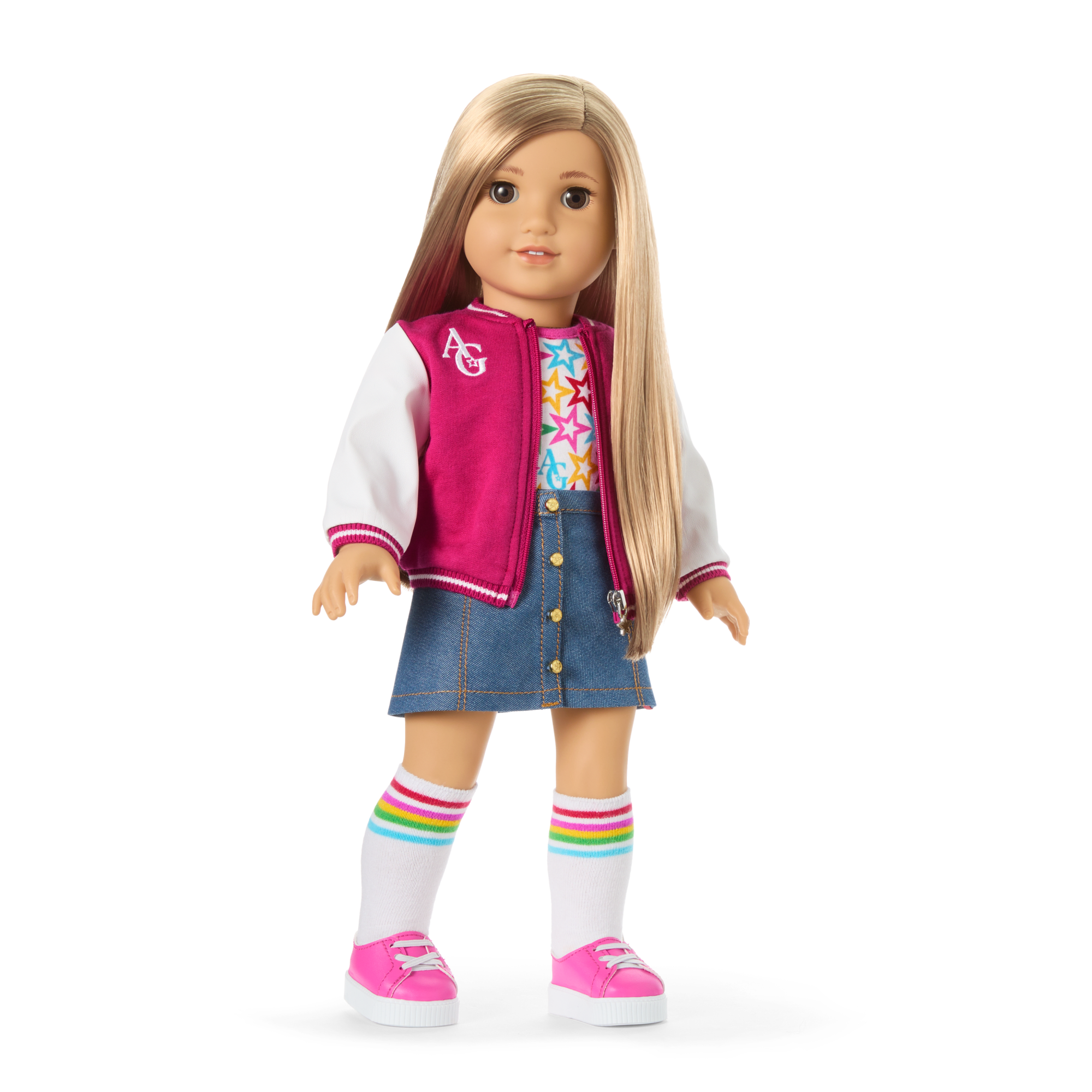 Truly Me™ 18-inch Doll #131 with straight blonde hair - Image 2
