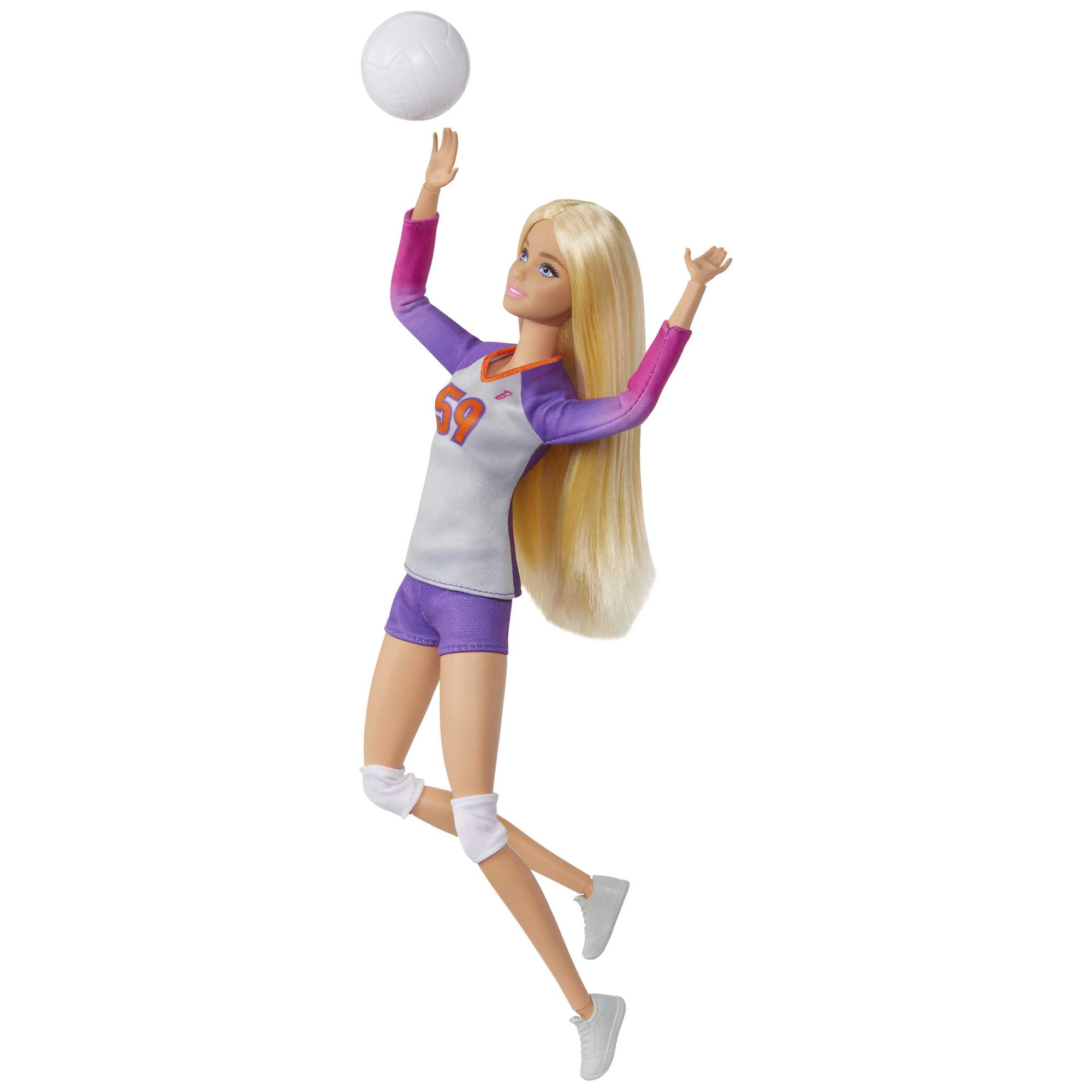 Barbie®-Métiers-Poupée Barbie® Articulée Joueuse de Volleyball - Image 2