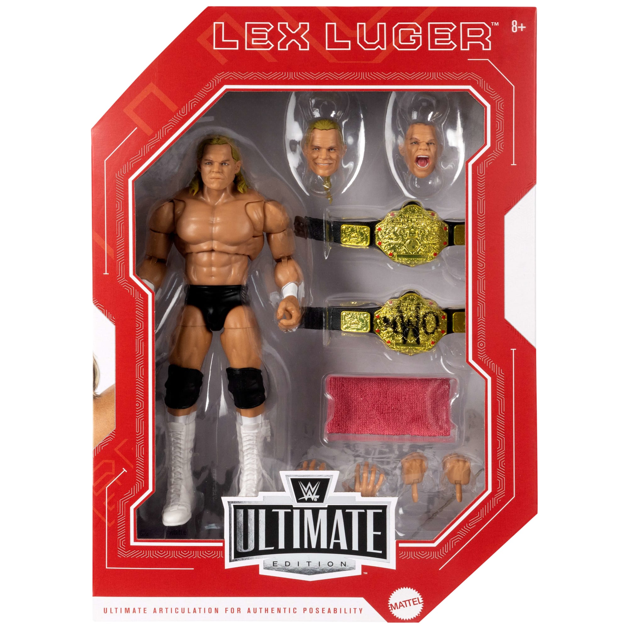WWE Ultimate Edition Monday Night War Lex Luger Action Figure - Image 6