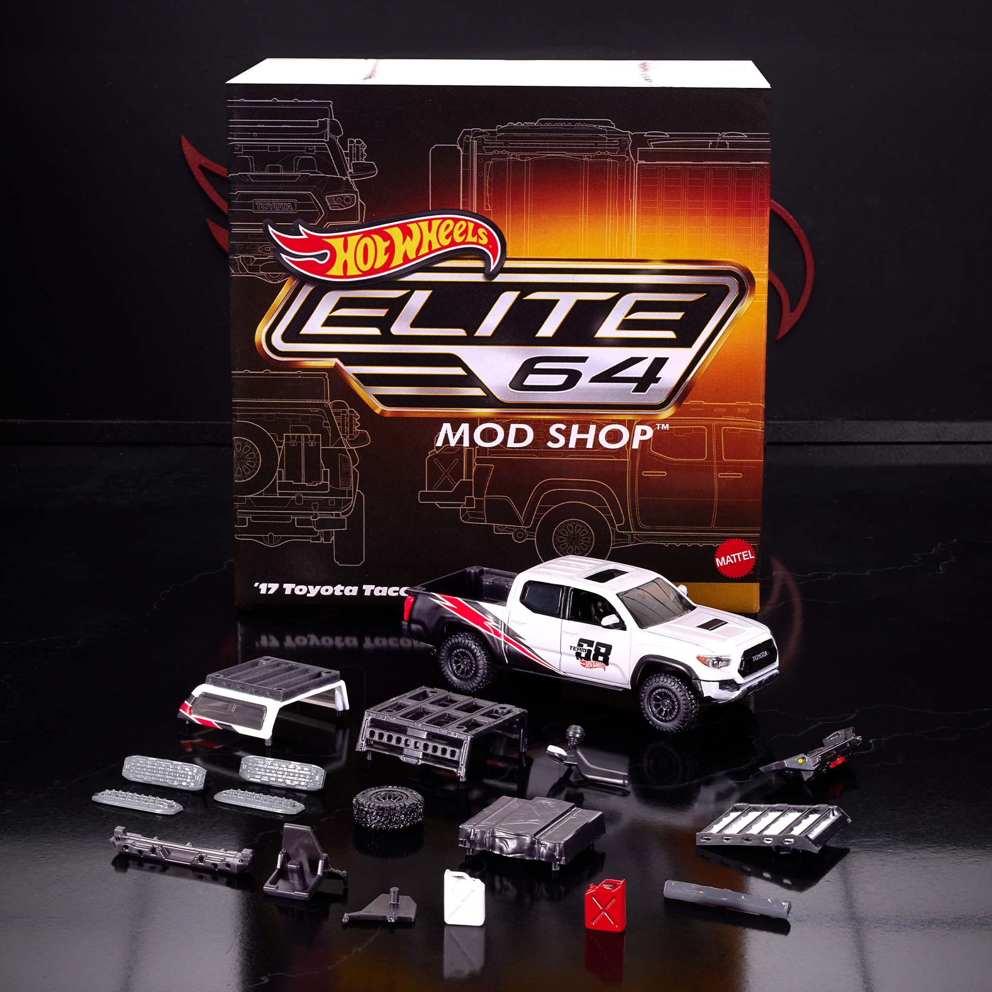 Hot Wheels Elite 64 Mod Shop '17 Toyota Tacoma - Image 11
