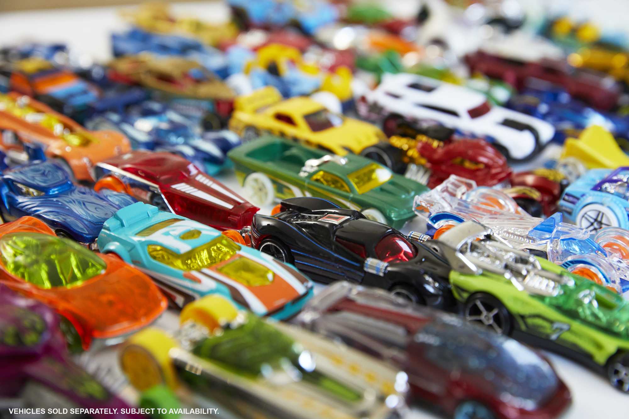 Hot Wheels Cars. Set Of 50 Toy Cars. Trucks & Aircraft in 1:64 Scale - Image 4