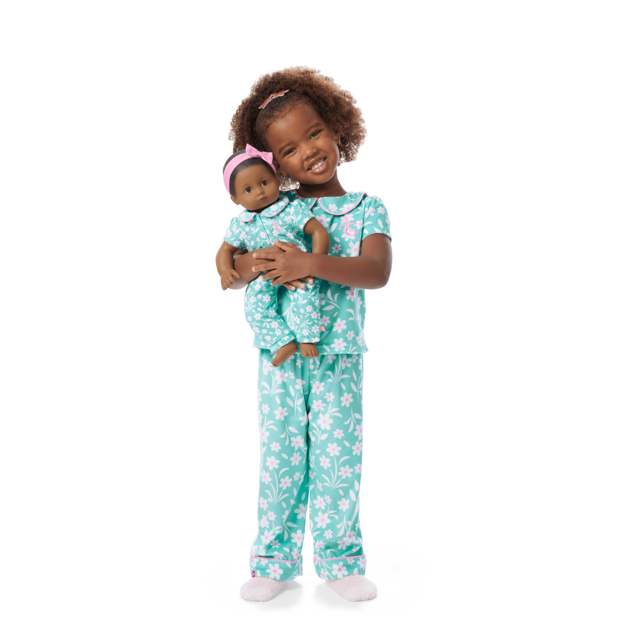 Flower Fun PJs for Little Girls (Bitty Baby®) - Image 10