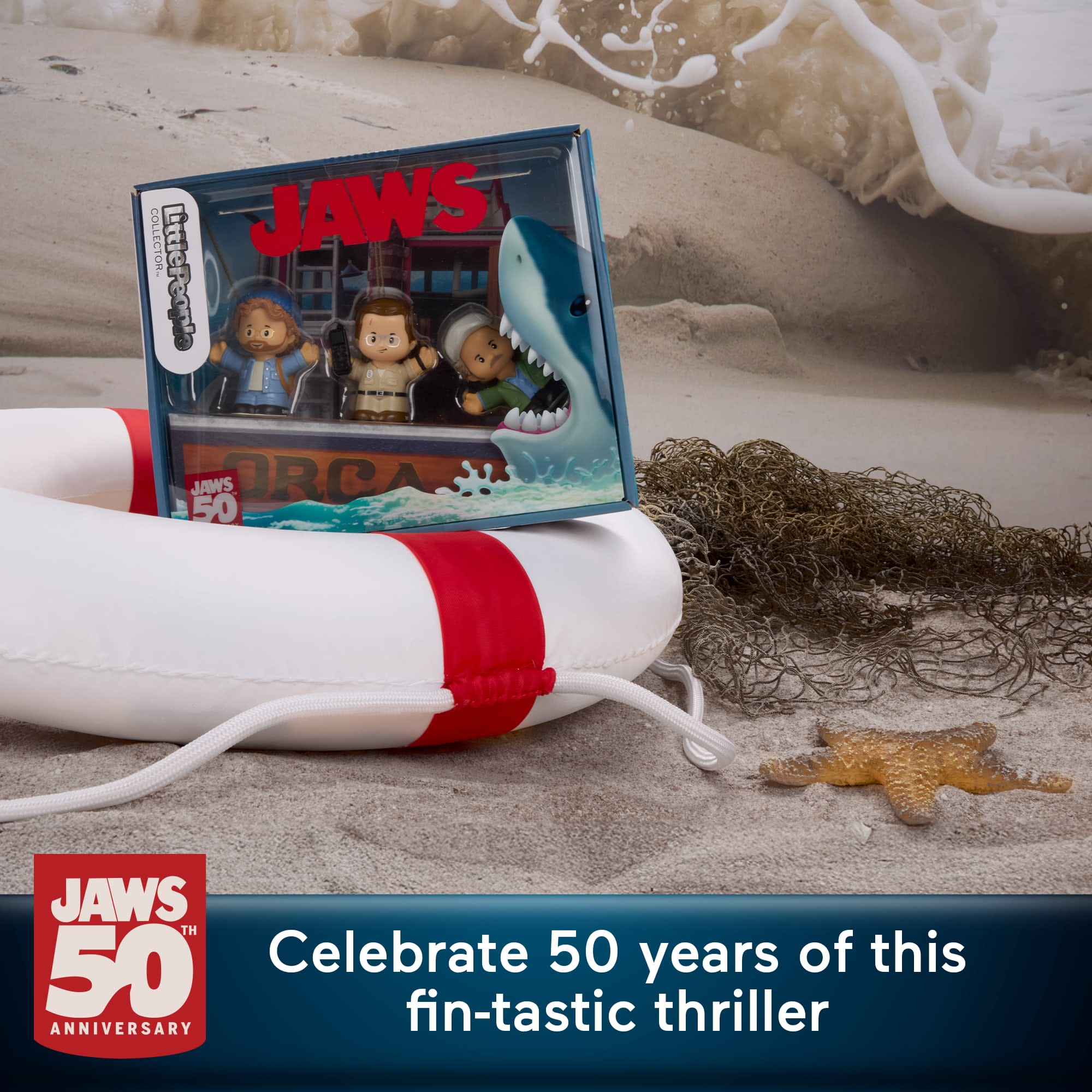 Little People Collector Jaws Movie Special Edition Set For Adults & Fans - Image 3