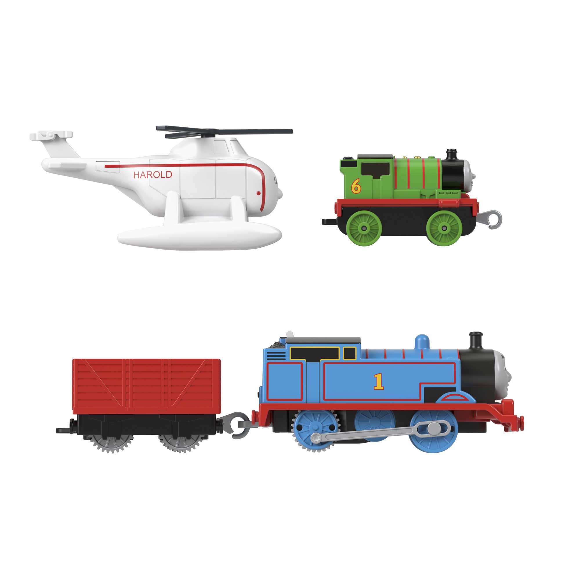 Thomas And Friends Multi-Level Train Set With Spinning Turntable. Trains & Cranes Super Tower - Image 5