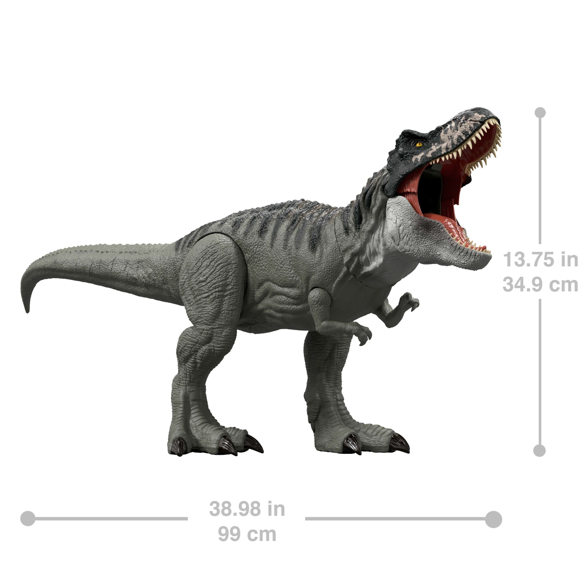 Jurassic World Rebirth Super Colossal Tyrannosaurus Rex Action Figure. T-Rex Dinosaur Movie Toy - Image 6