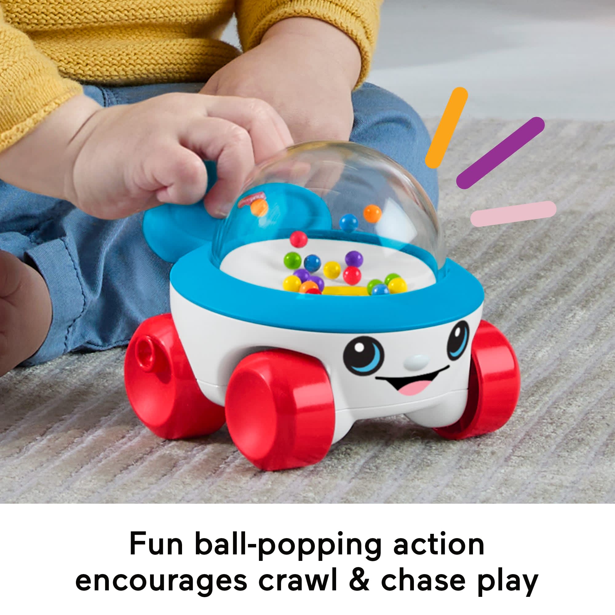 Fisher-Price Modern Classics Gift Set Of 3 Baby Activity Toys For Developmental Play - Image 3