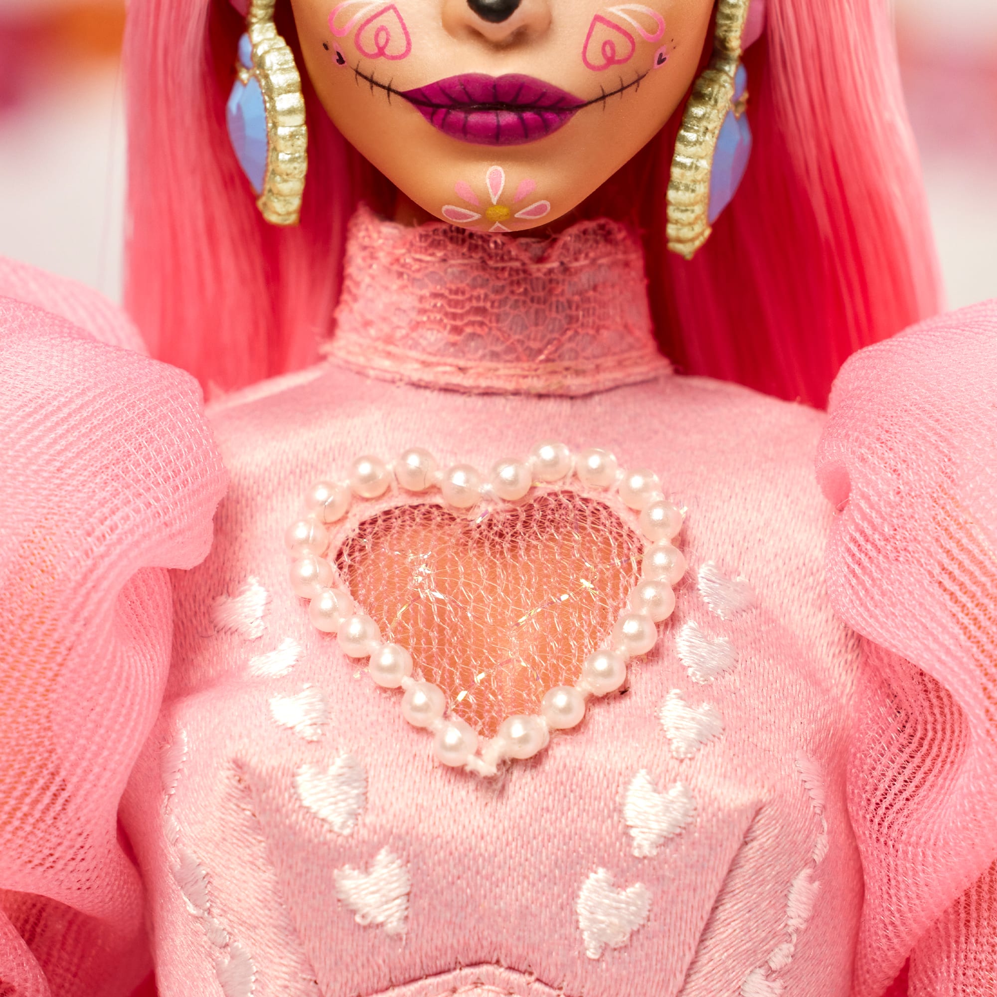 2023 Día De Muertos Barbie x Pink Magnolia Doll - Image 6