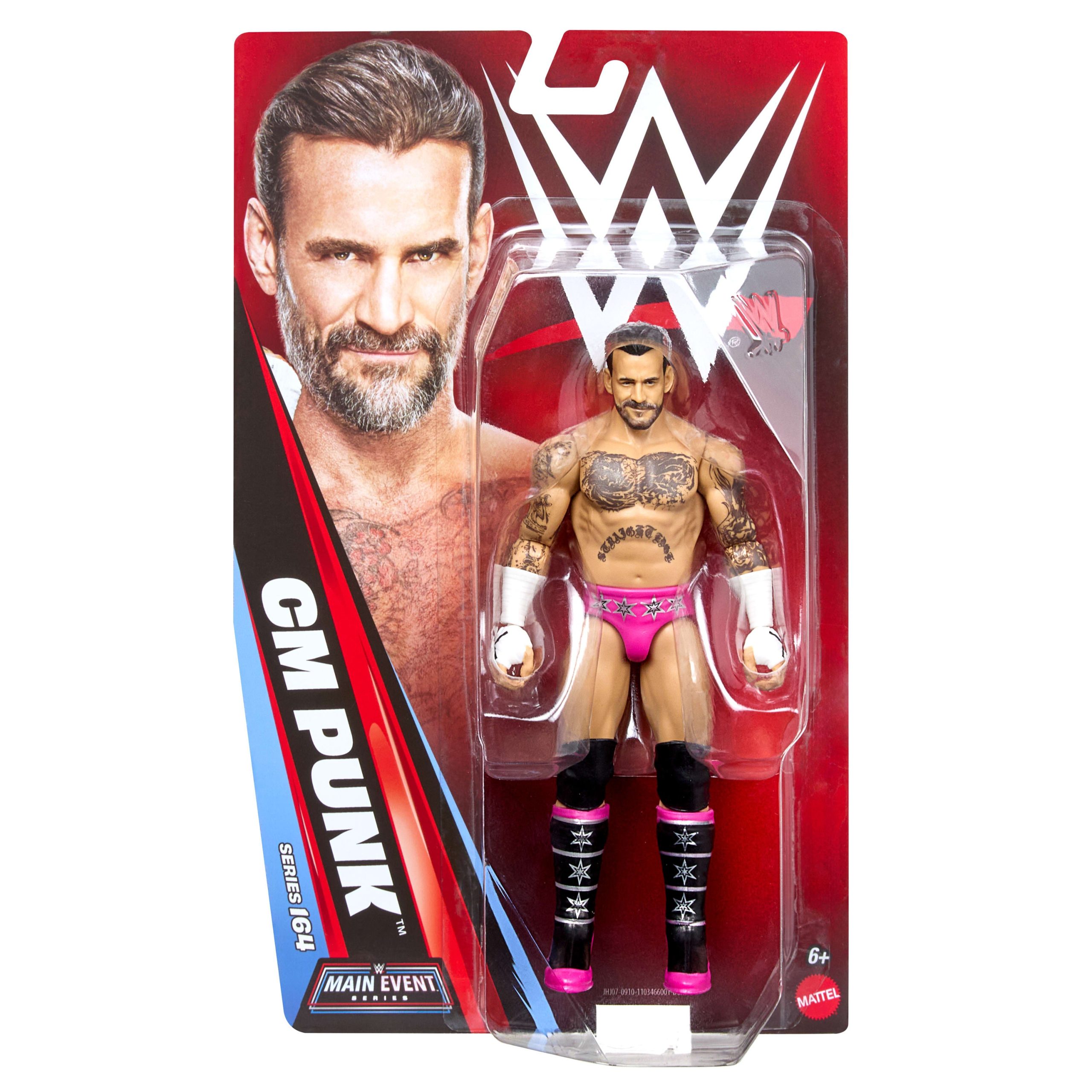 WWE Cm Punk Action Figure. Main Event Series #164. 6-Inch Collectible With Articulation - Image 2