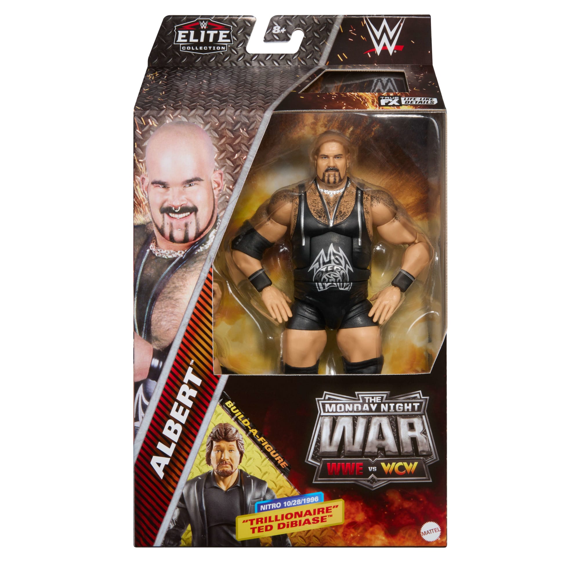 WWE Monday Night War Elite Collection Albert Action Figure - Image 8