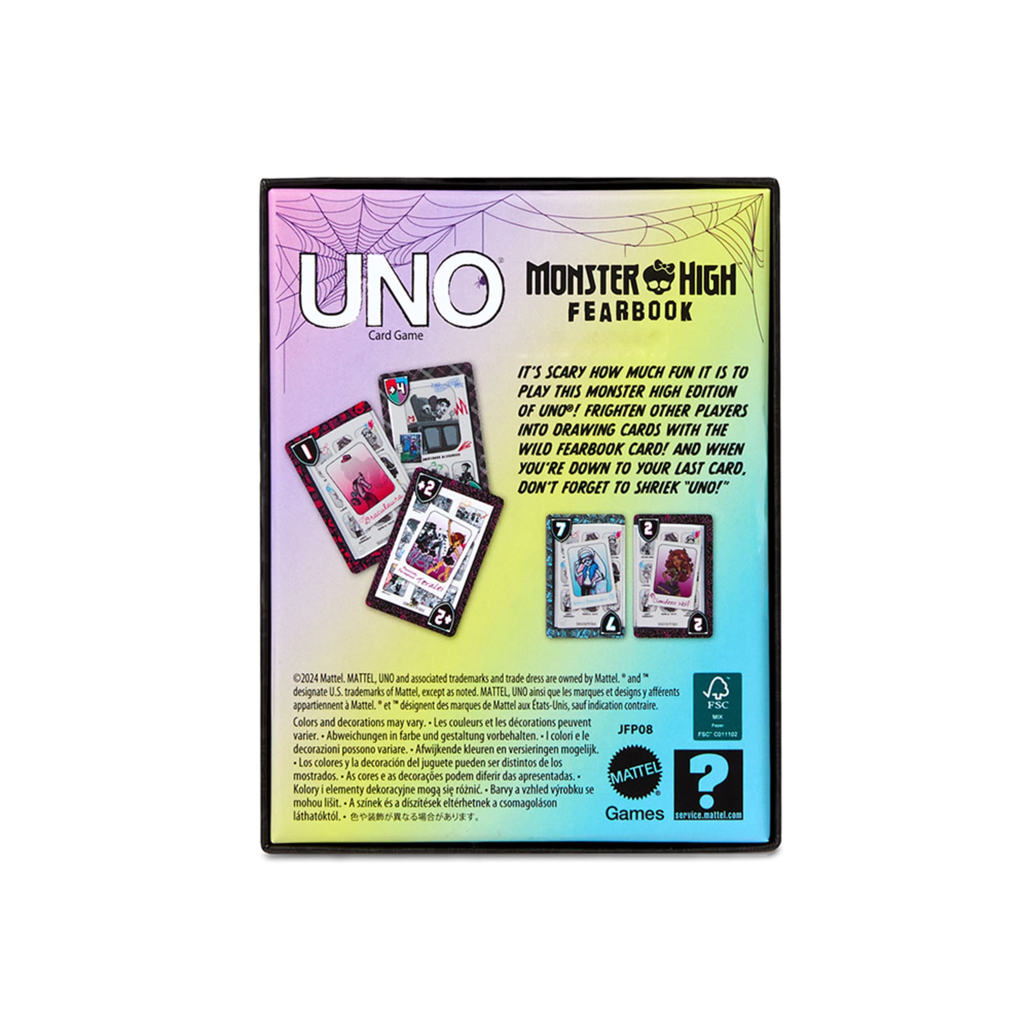 UNO Fandom Monster High Fearbook Deck - Image 12