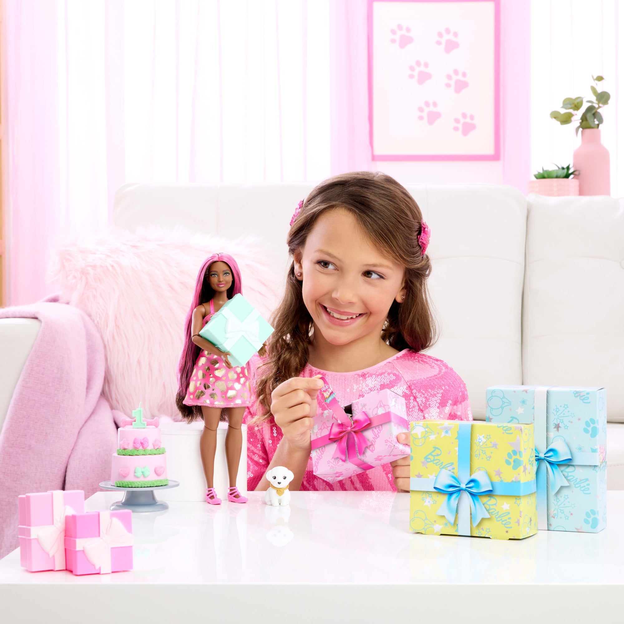Barbie-Barbie Cadeau Surprise-Coffret Fête D'Anniversaire - Image 2