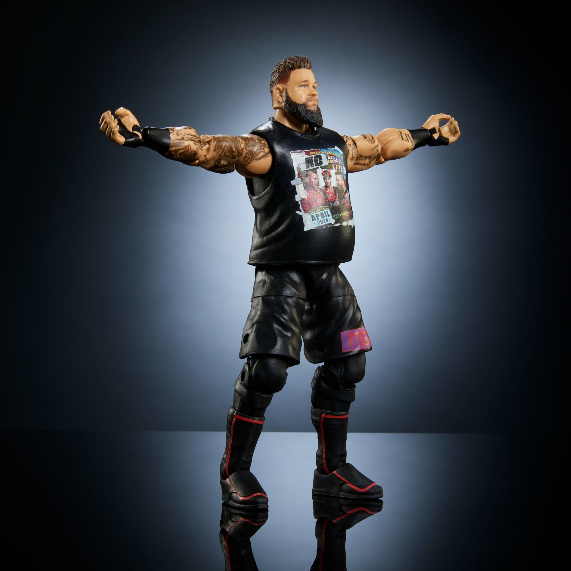 WWE Figura de Acción Elite Kevin Owens - Image 5