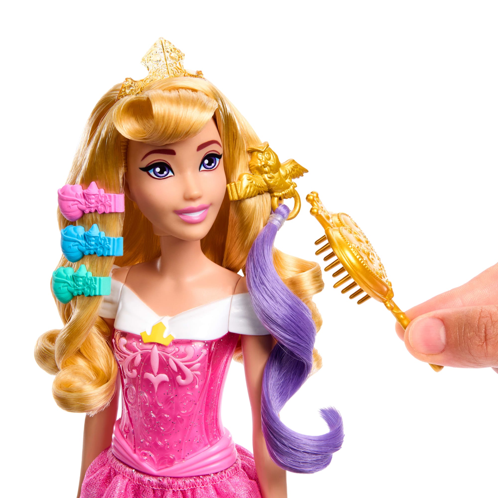 Disney Princess Enchanted Stories Aurora Styling Set W/ Vanity & 9 Accessories. Inspired By Movie - Image 3