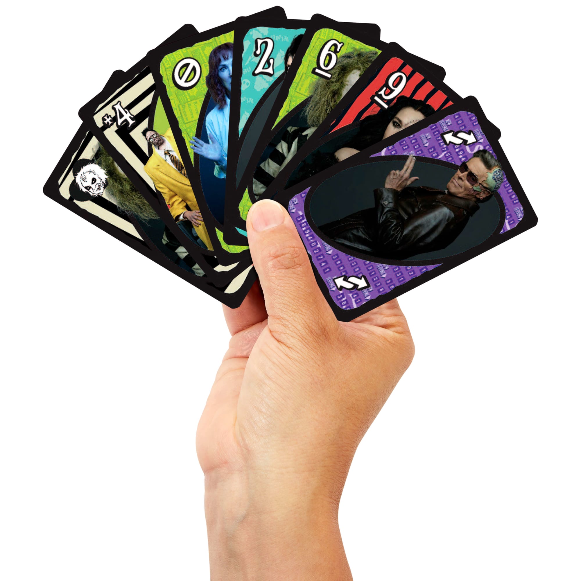 UNO Beetlejuice Beetlejuice Card Game For Kids & Family Night - Image 2