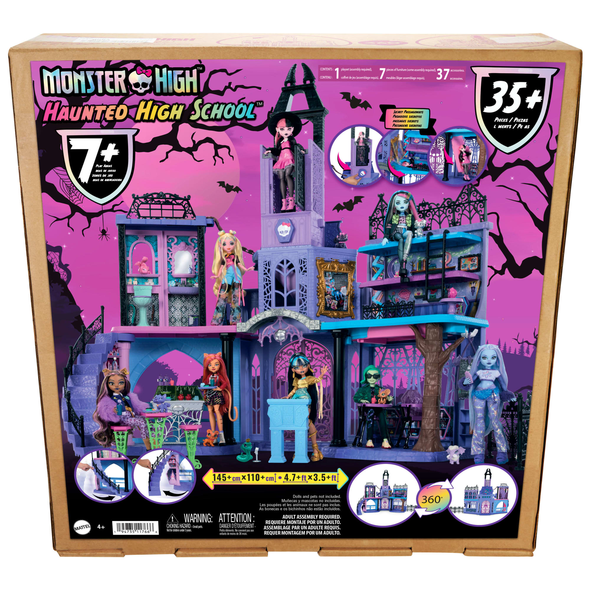 Monster High École des Fantômes. 35Éléments. Mobilier et Accessoires - Image 6