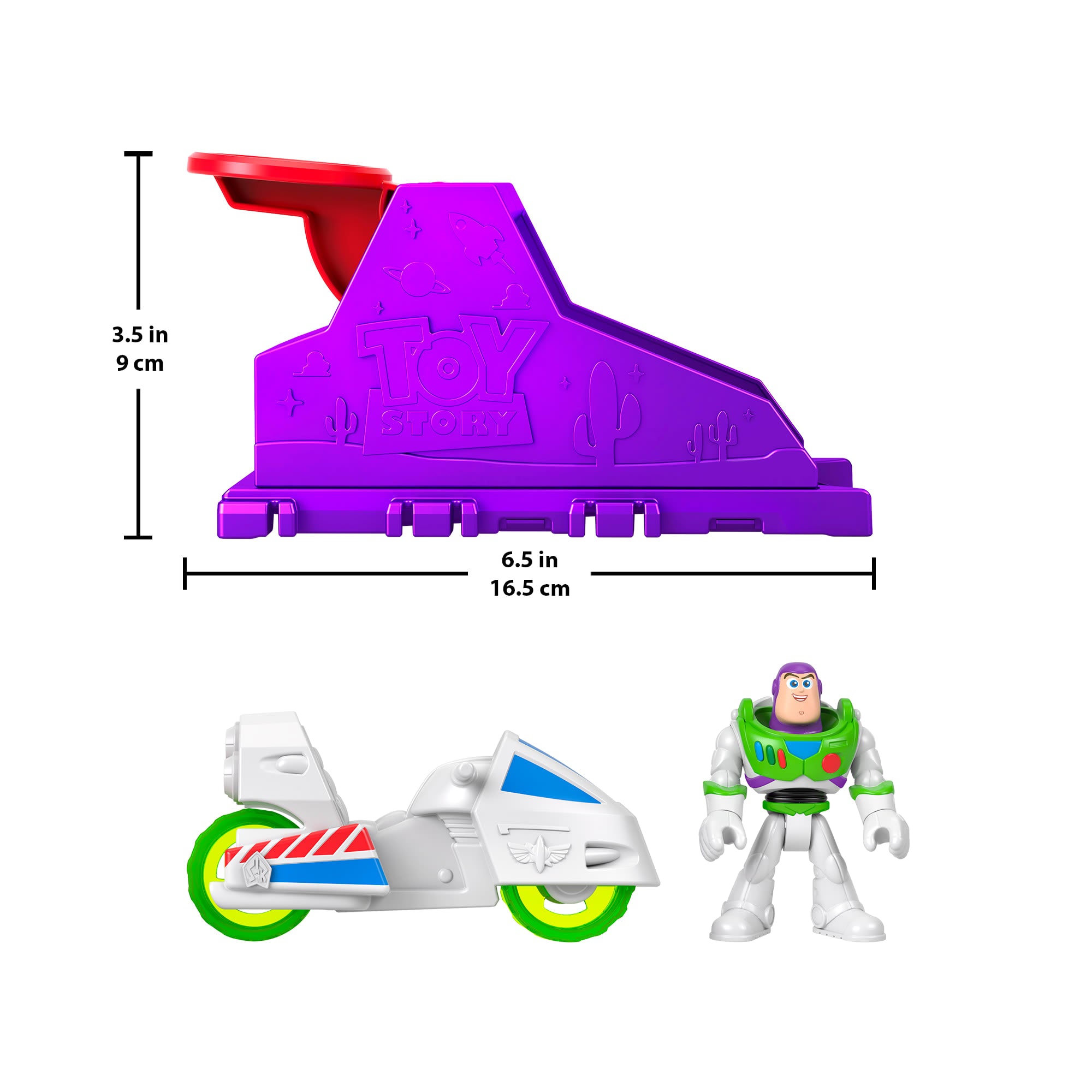 Imaginext Launcher Set With Disney And Pixar Toy Story Buzz Lightyear Figure - Image 6