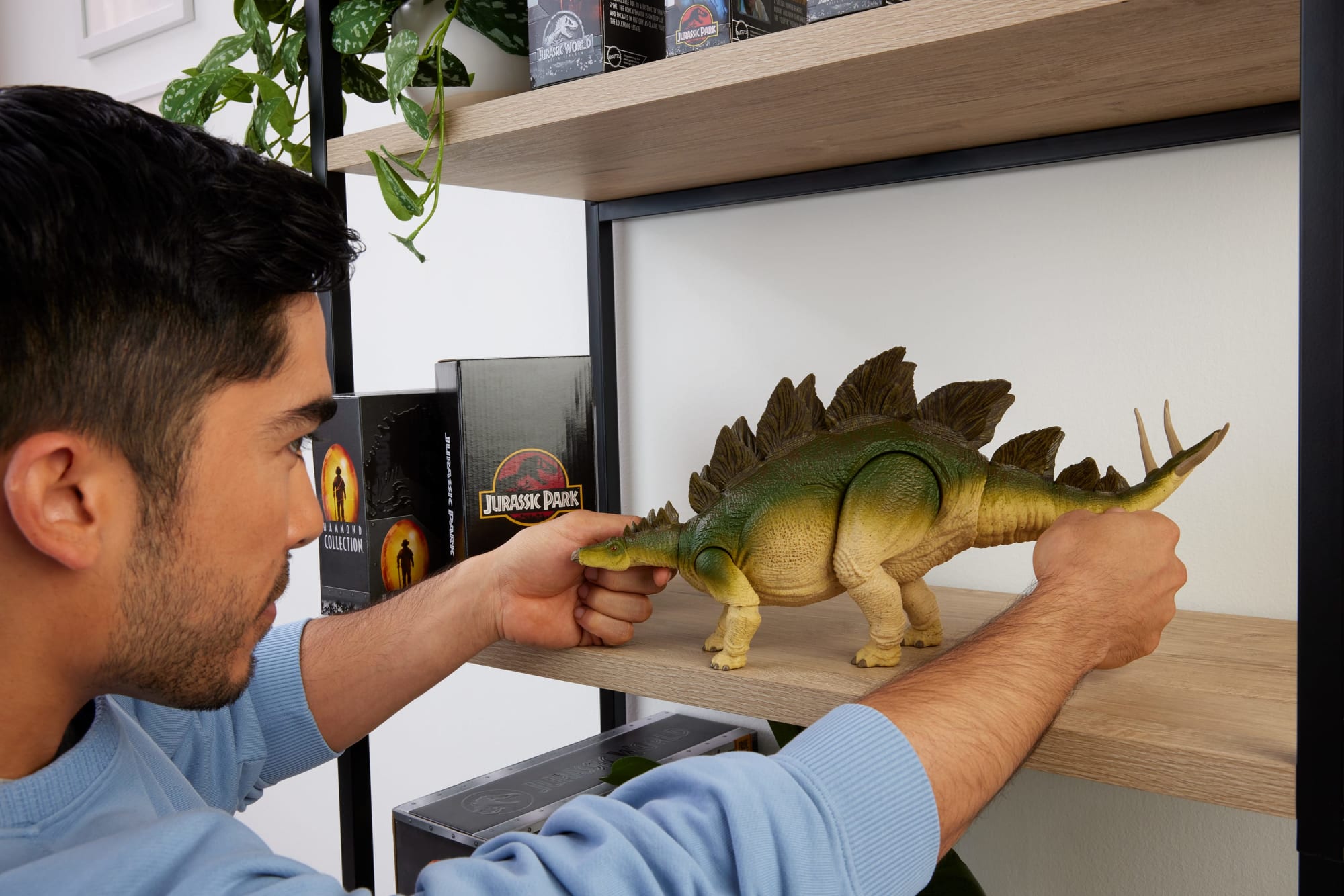 Jurassic World Hammond Collection Lost World Jurassic Park Stegosaurus Action Figure. Large Dinosaur - Image 2