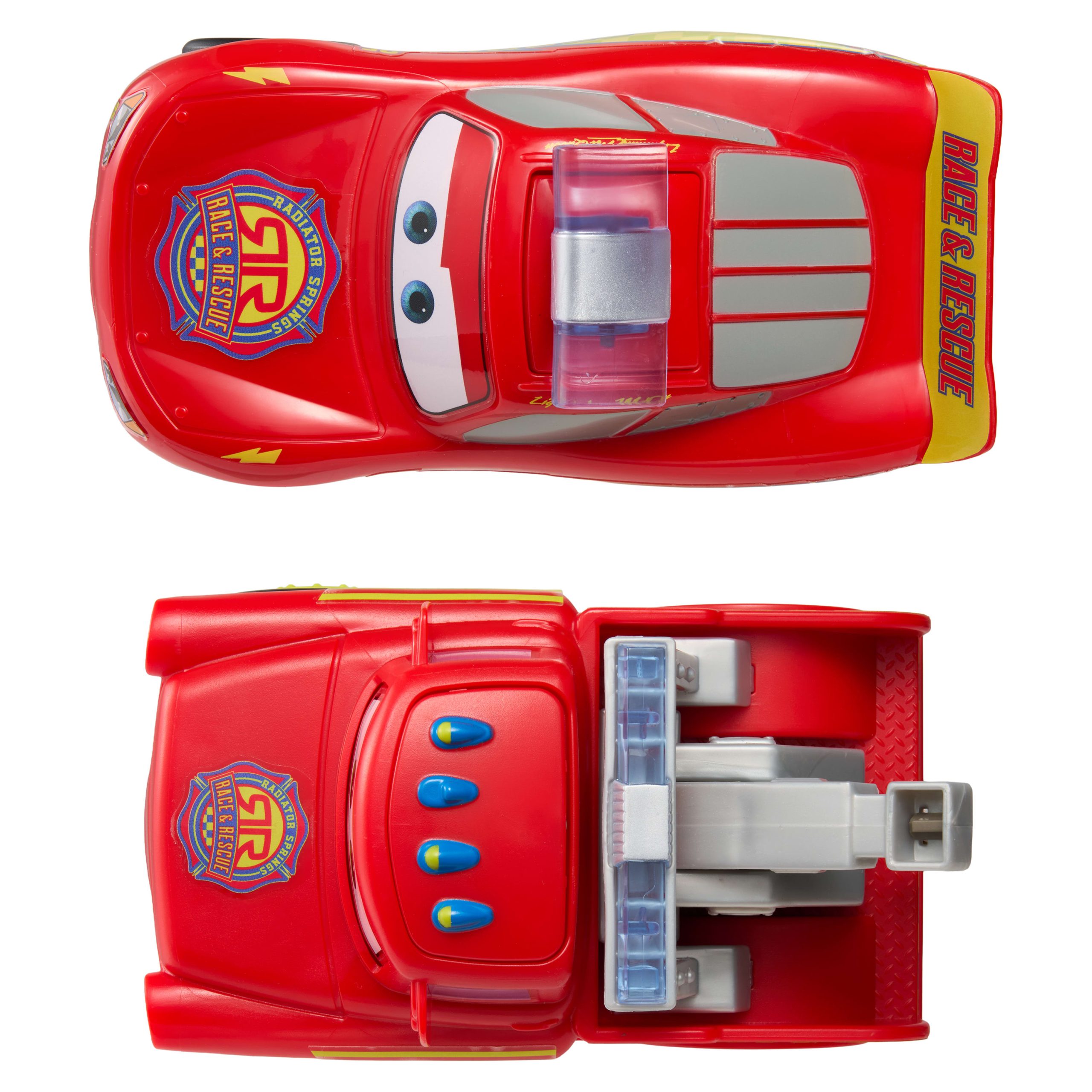 Disney And Pixar Cars Radiator Springs Race & Rescue Track Talkers Toy Lightning Mcqueen & Mater - Image 5