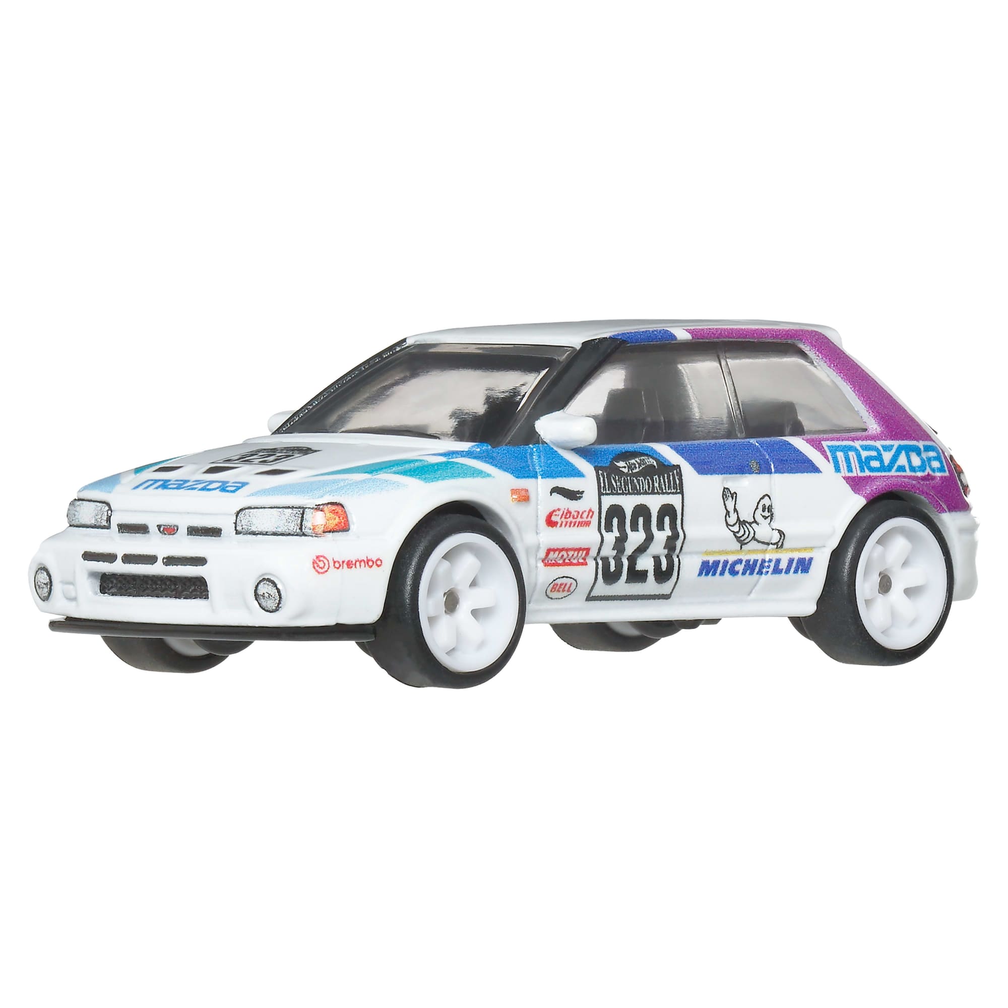 Hot Wheels Car Culture Premium 1:64 Scale Die-Cast Toy Mazda 323 Gtr. Modern Classics - Image 2
