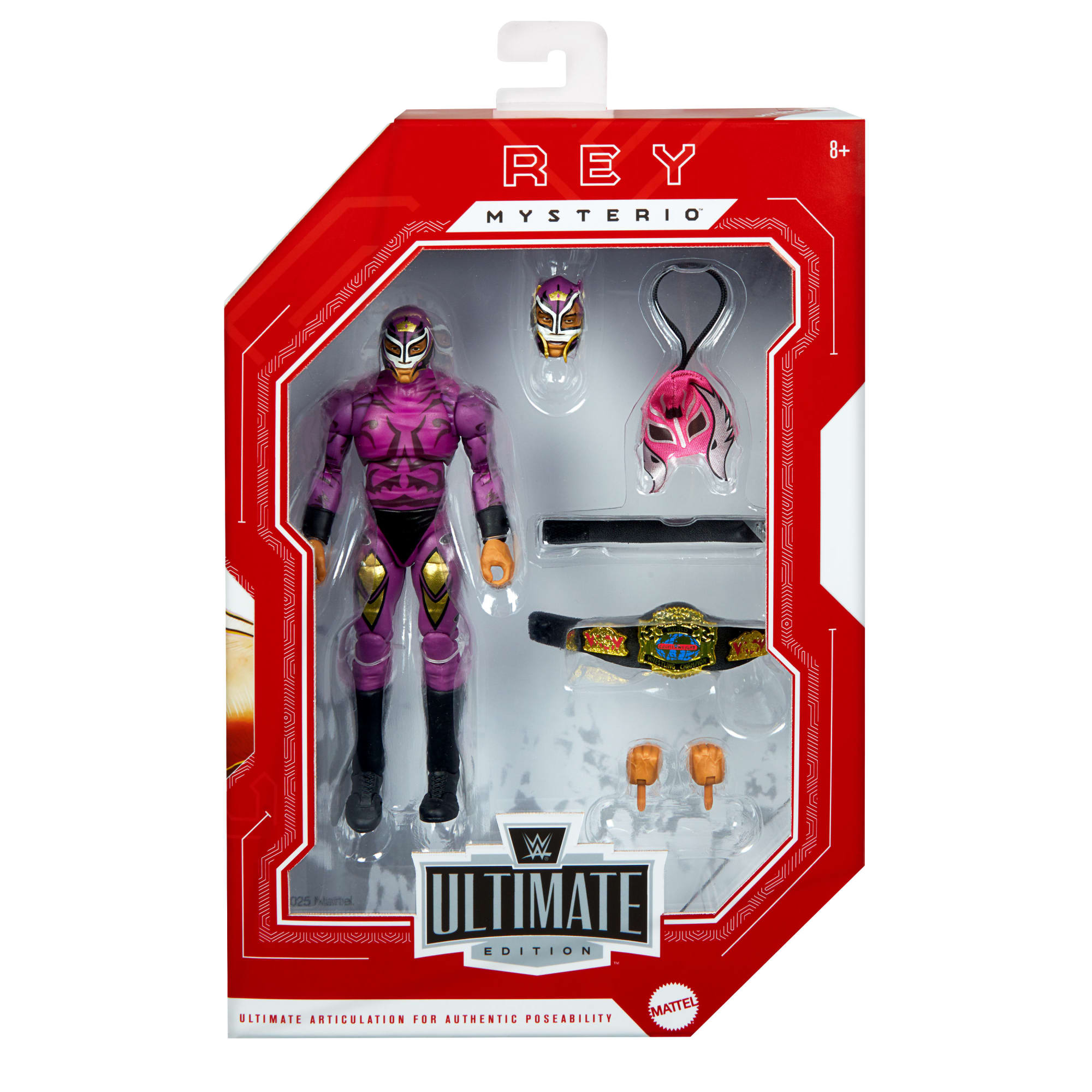 WWE Legends Ultimate Edition Rey Mysterio Action Figure - Image 6