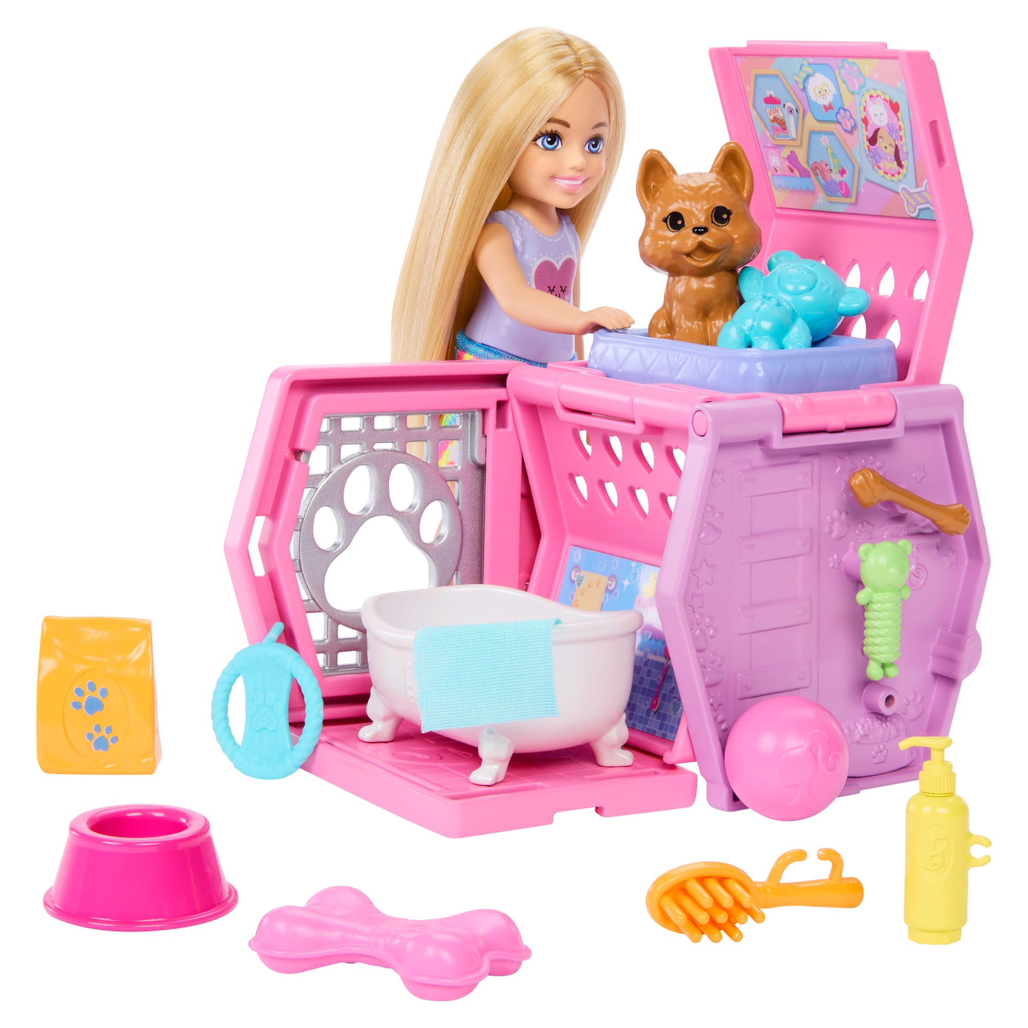 Barbie Set de Juego Chelsea Fiesta de Perritos - Image 4