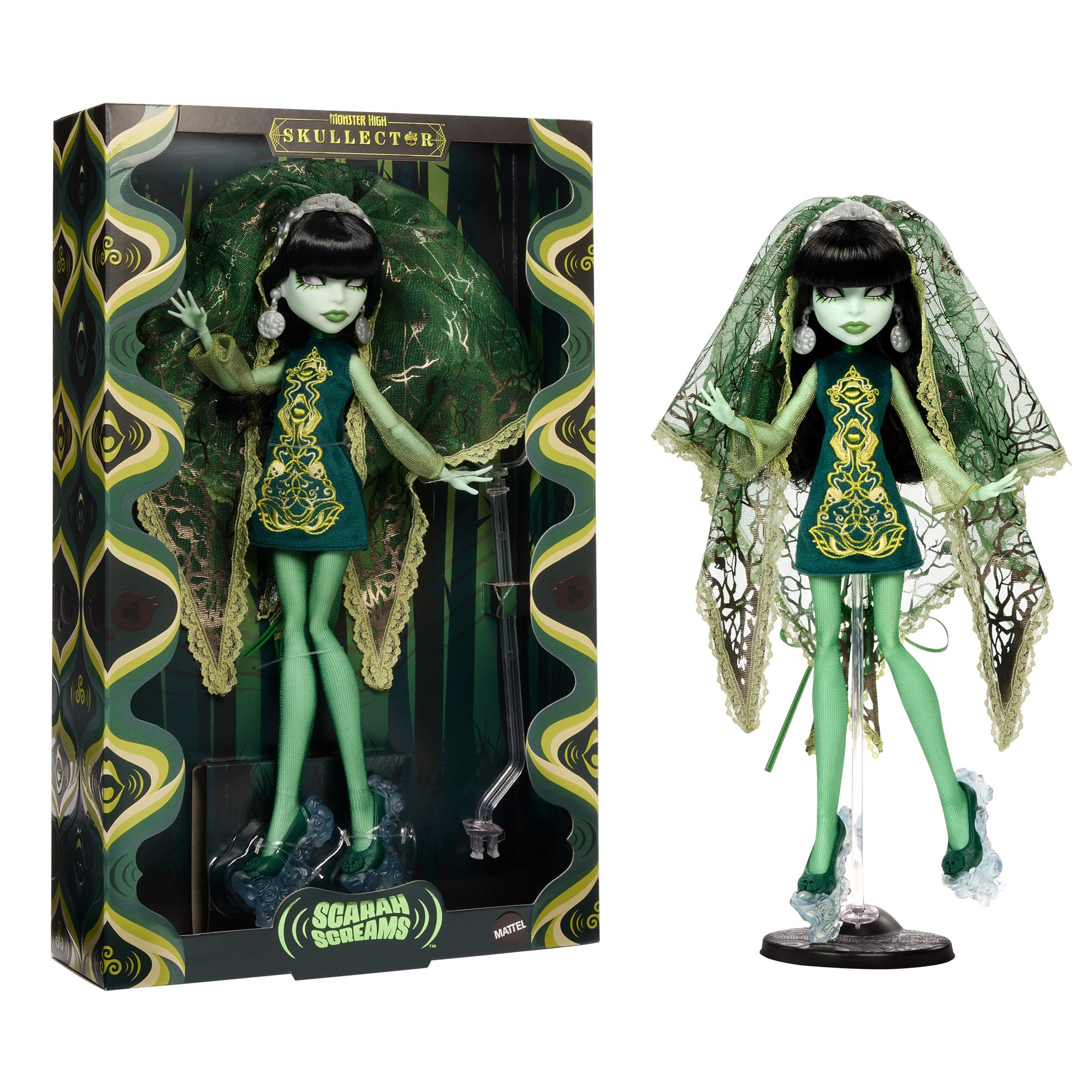 Monster High Skullector Scarah Screams Doll - Image 6