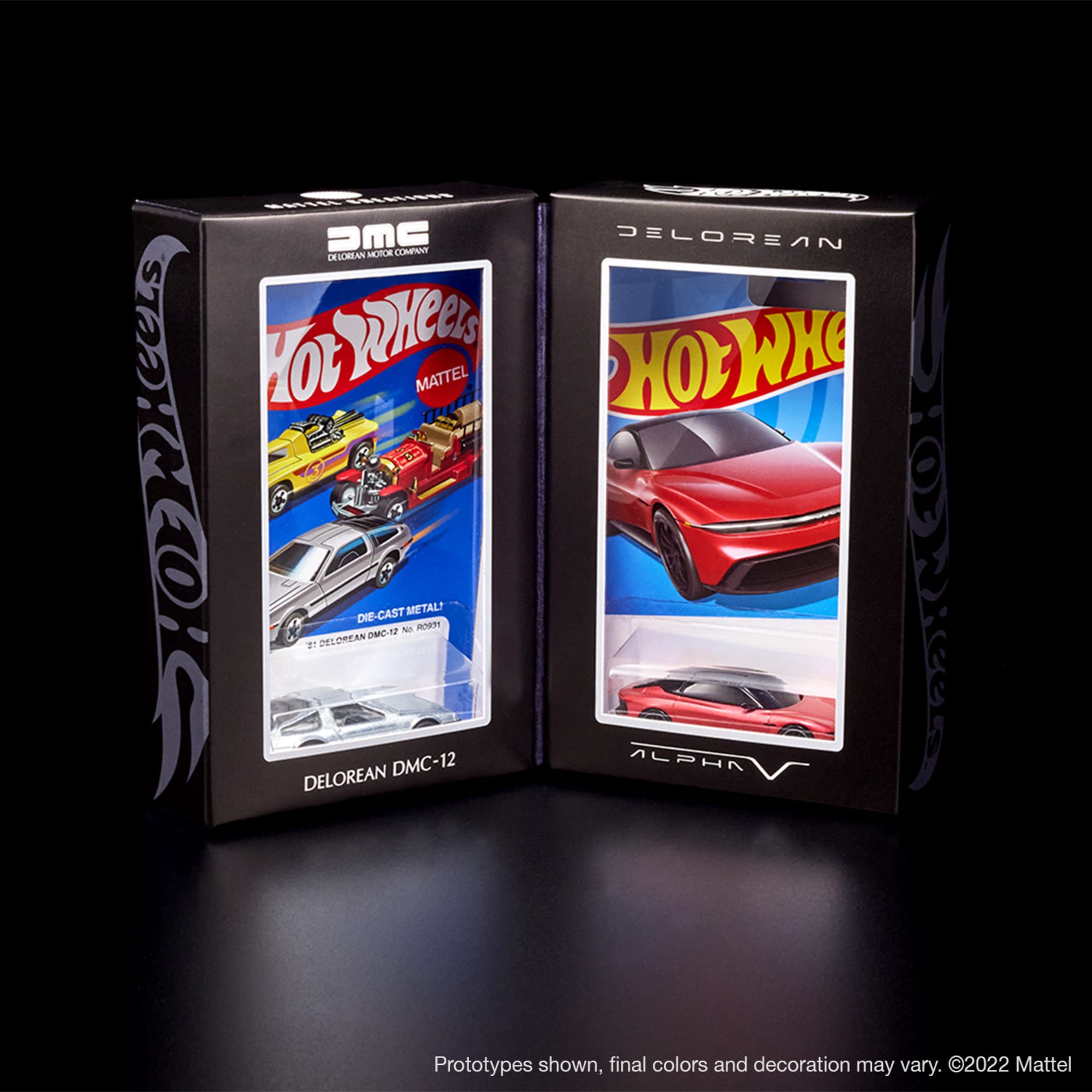Hot Wheels x DeLorean DMC-12 & Alpha5 Collector Set - Image 2