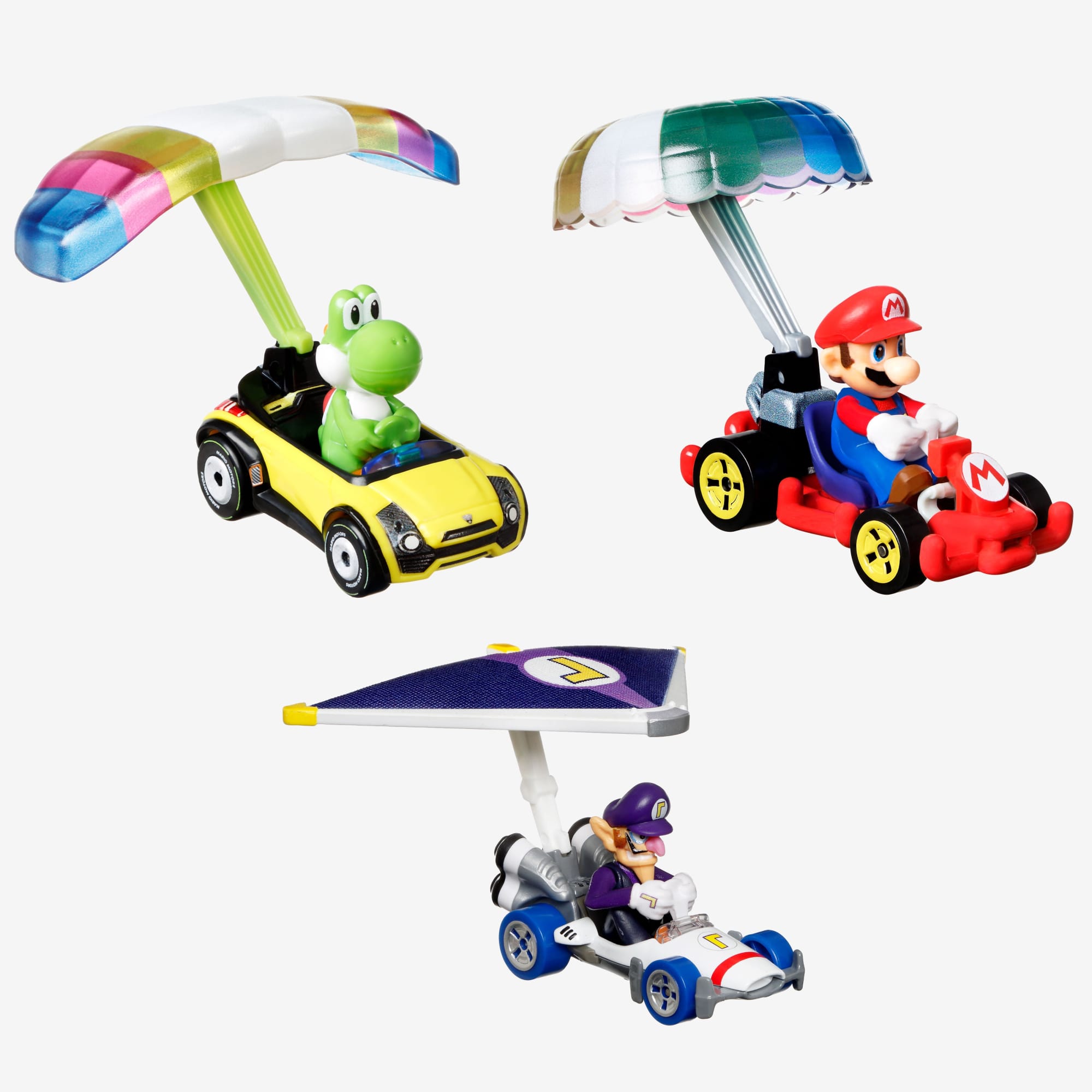 Hot Wheels Mario Kart Character Cars 3-Pack - Image 2