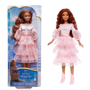 Disney La Petite Sirène Poupée Ariel Célébration. Cheveux Roux