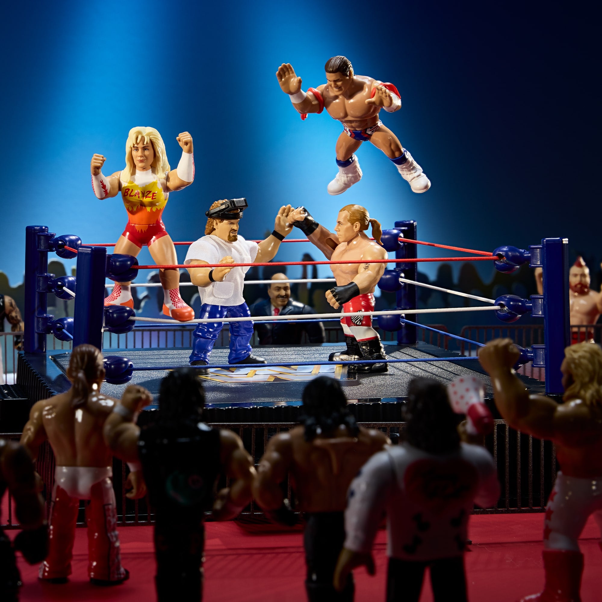 WWE Retro Action Figure 4-Pack Bundle - Image 4