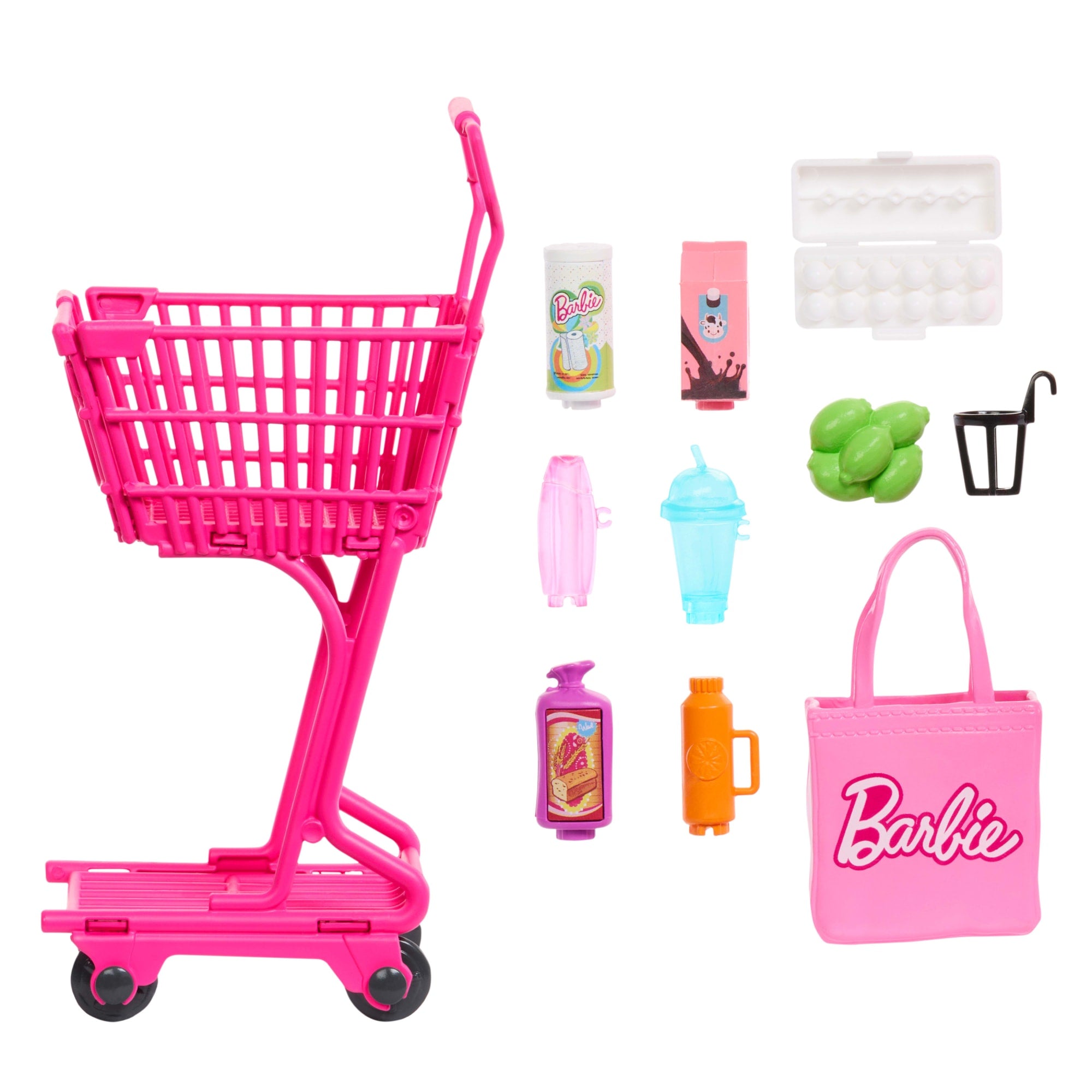 Barbie World Coffret Épicerie Amusante. 11Accessoires Pour Poupée - Image 5