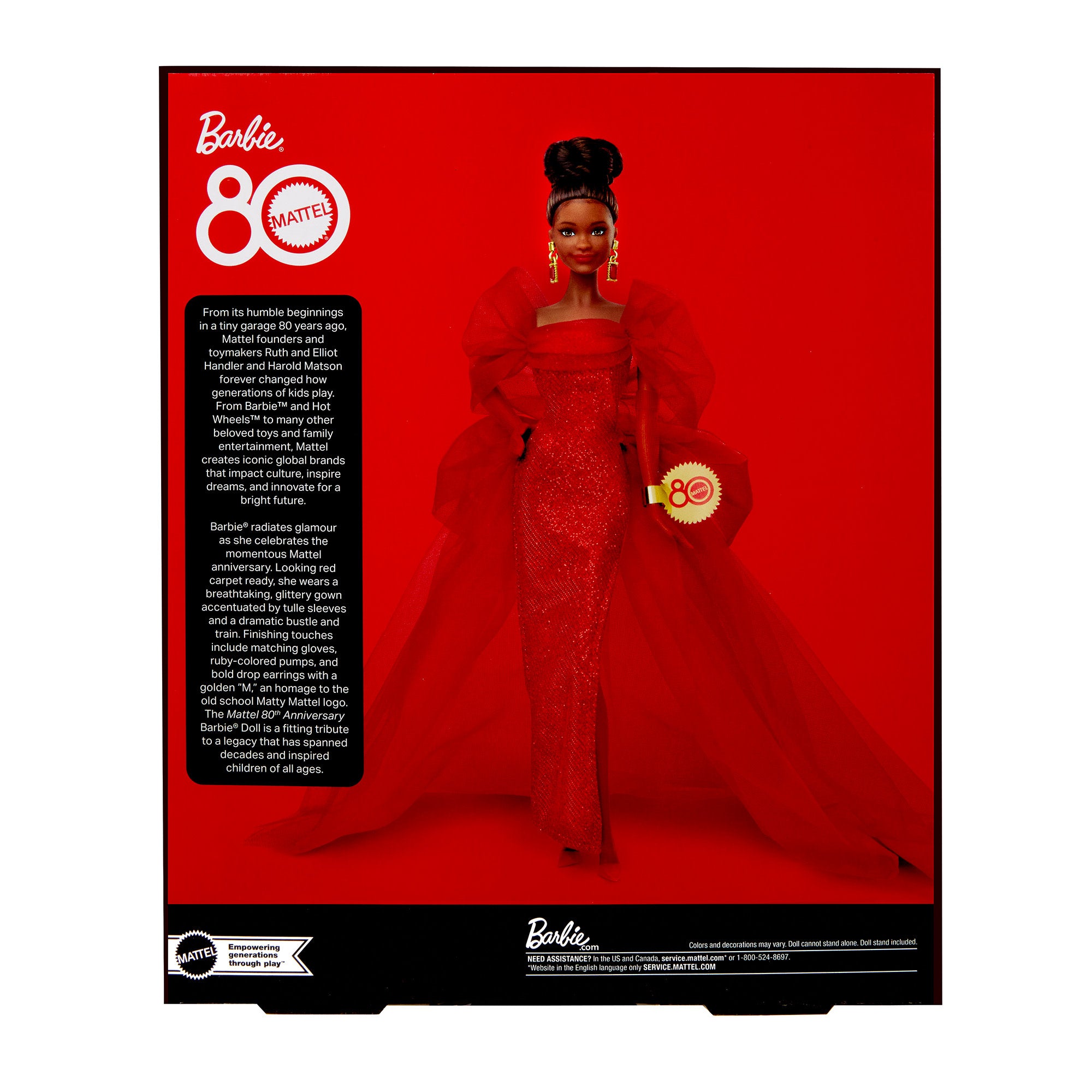 Barbie Mattel 80th Anniversary Doll – Brunette - Image 19