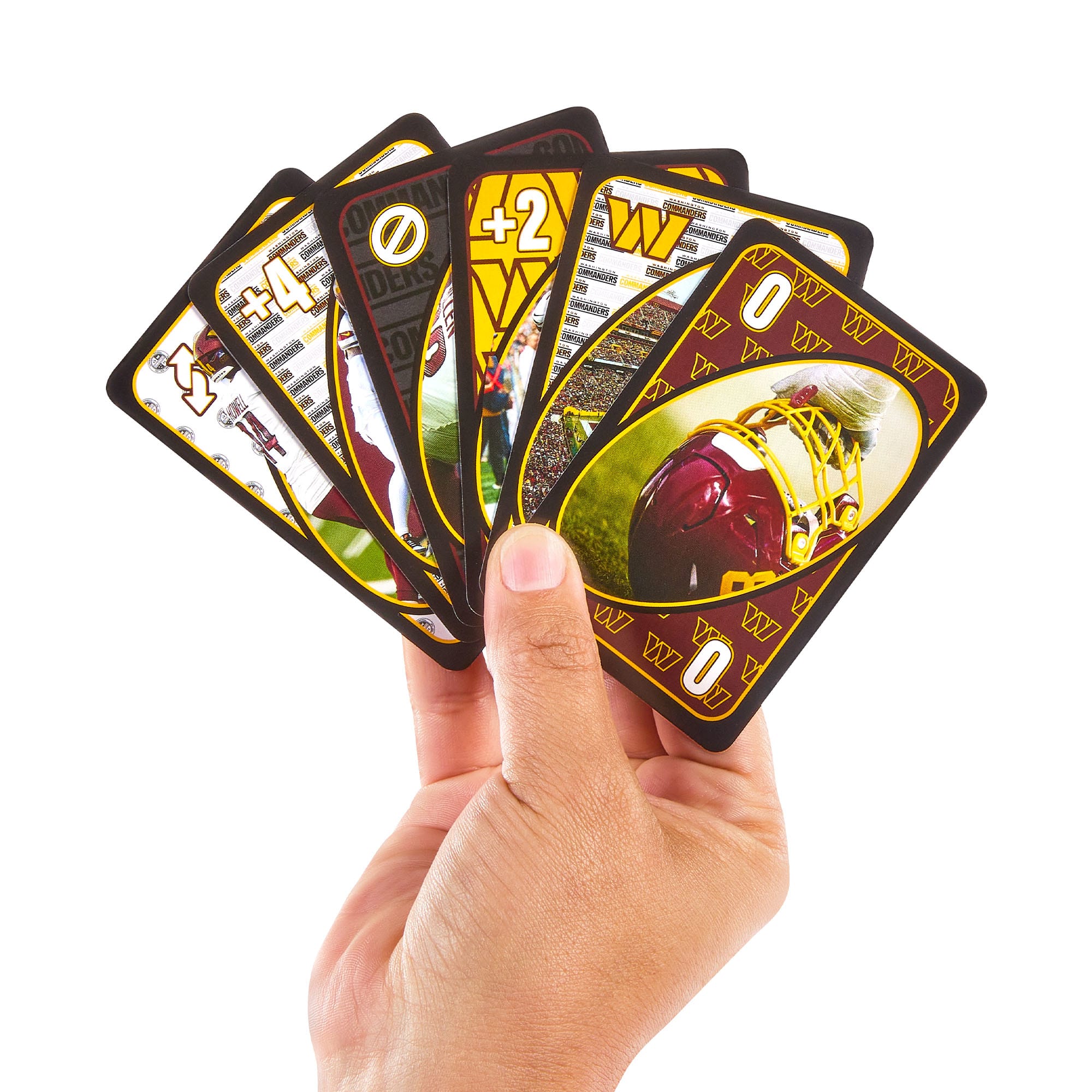UNO Fandom NFL Washington Commanders Game Deck - Image 2