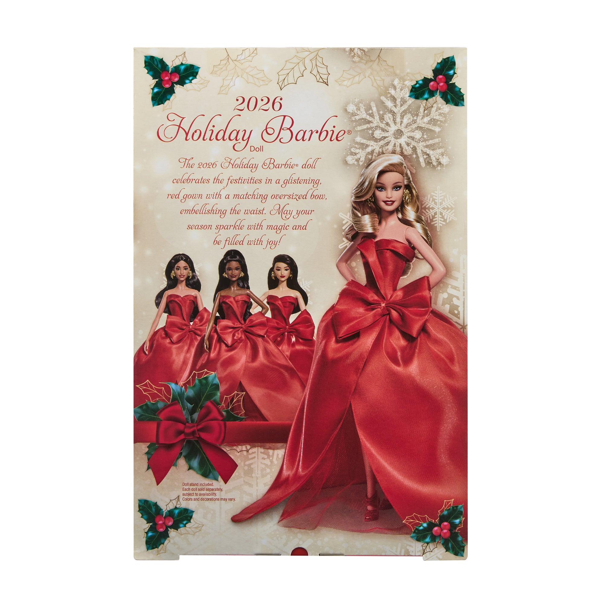 Barbie Signature 2026 Holiday Barbie Doll with Blonde Hair - Image 8
