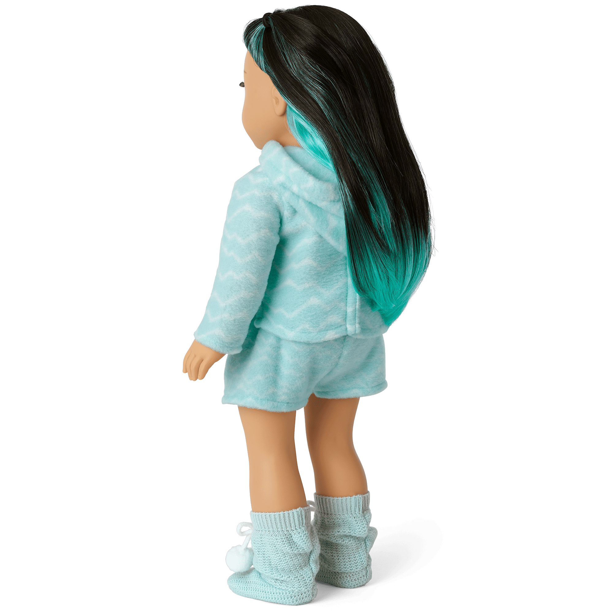 Corinne's™ Powder Blue Pajamas for 18-inch Dolls - Image 3